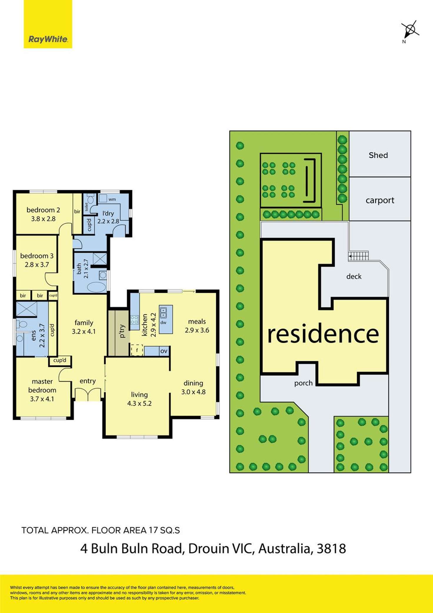 Floorplan of Homely house listing, 4 Buln Buln Road, Drouin VIC 3818