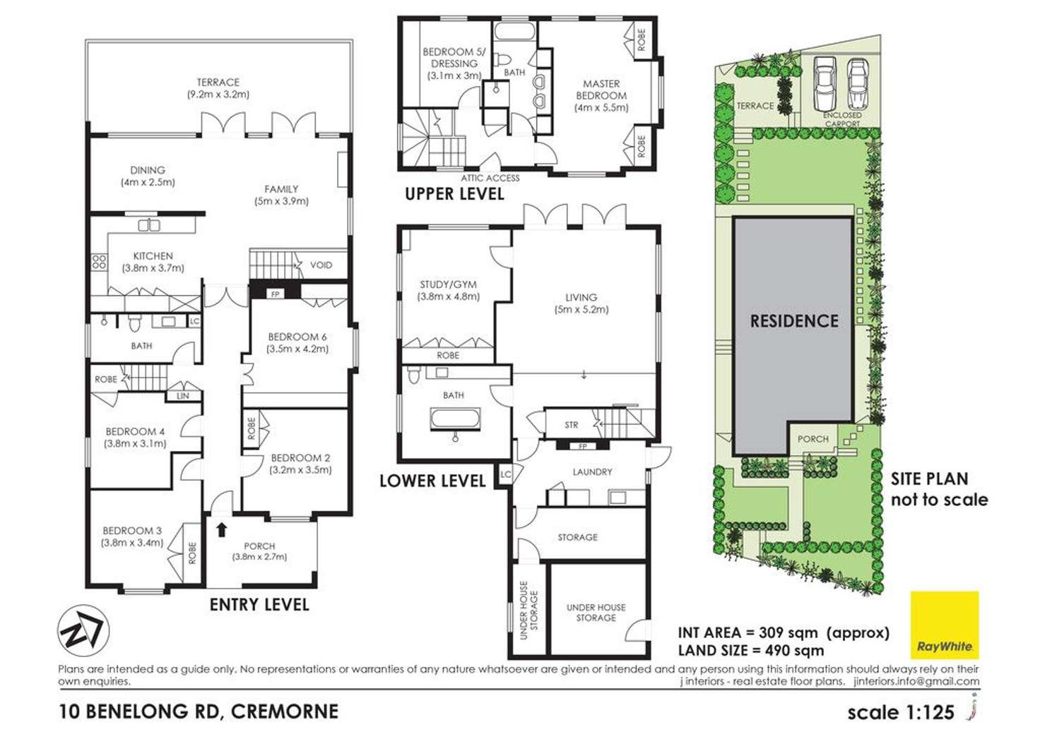 Floorplan of Homely house listing, 10 Benelong Road, Cremorne NSW 2090