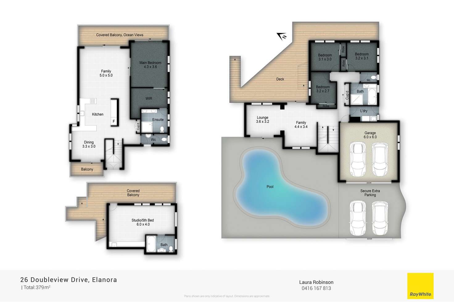 Floorplan of Homely house listing, 26 Doubleview Drive, Elanora QLD 4221