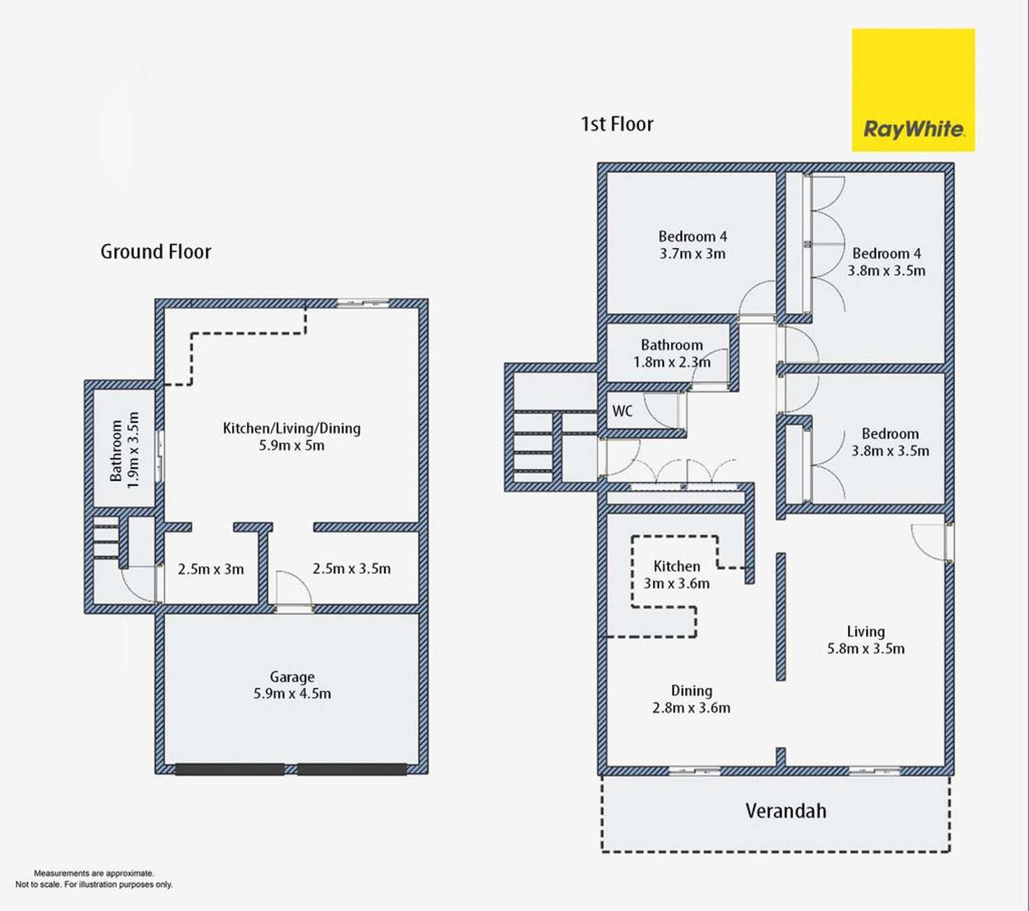 Floorplan of Homely house listing, 87 Powell Street, Grafton NSW 2460