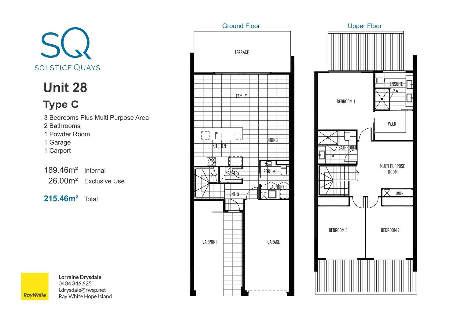 Floorplan of Homely townhouse listing, 35 Sickle Avenue, Hope Island QLD 4212