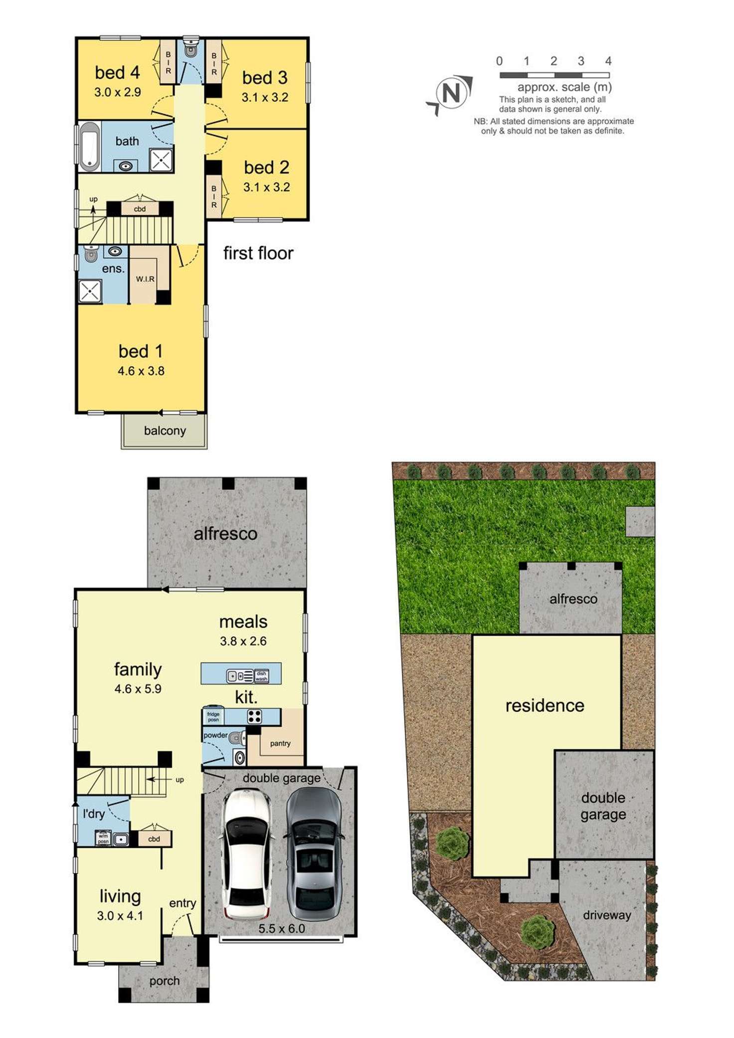 Floorplan of Homely house listing, 6 Saddler Street, Tarneit VIC 3029