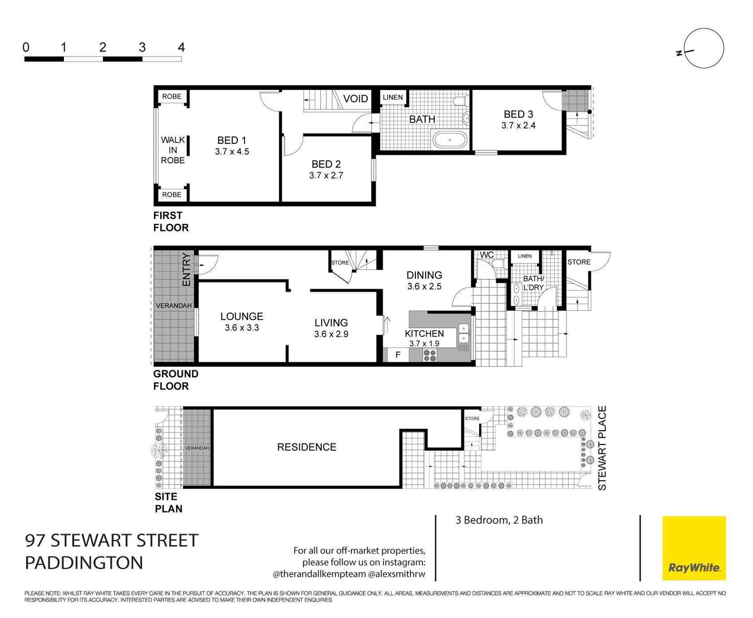 Floorplan of Homely house listing, 97 Stewart Street, Paddington NSW 2021