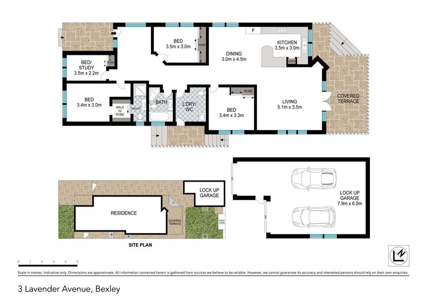 Floorplan of Homely house listing, 3 Lavender Avenue, Bexley NSW 2207