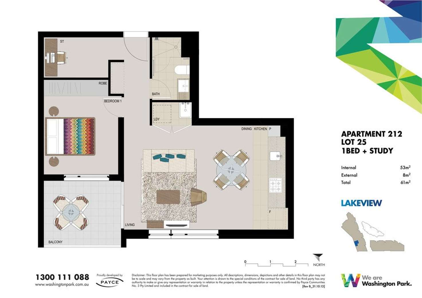 Floorplan of Homely apartment listing, 212/5 Vermont Crescent, Riverwood NSW 2210