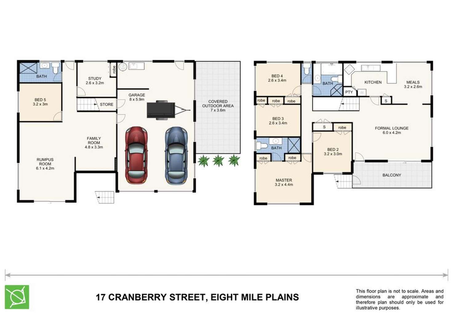 Floorplan of Homely house listing, 17 Cranberry Street, Eight Mile Plains QLD 4113