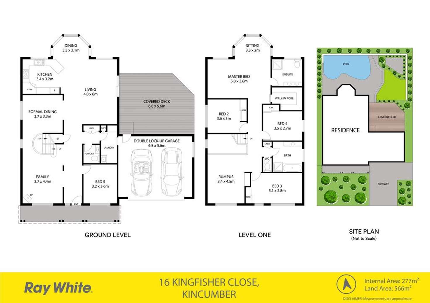 Floorplan of Homely house listing, 16 Kingfisher Close, Kincumber NSW 2251