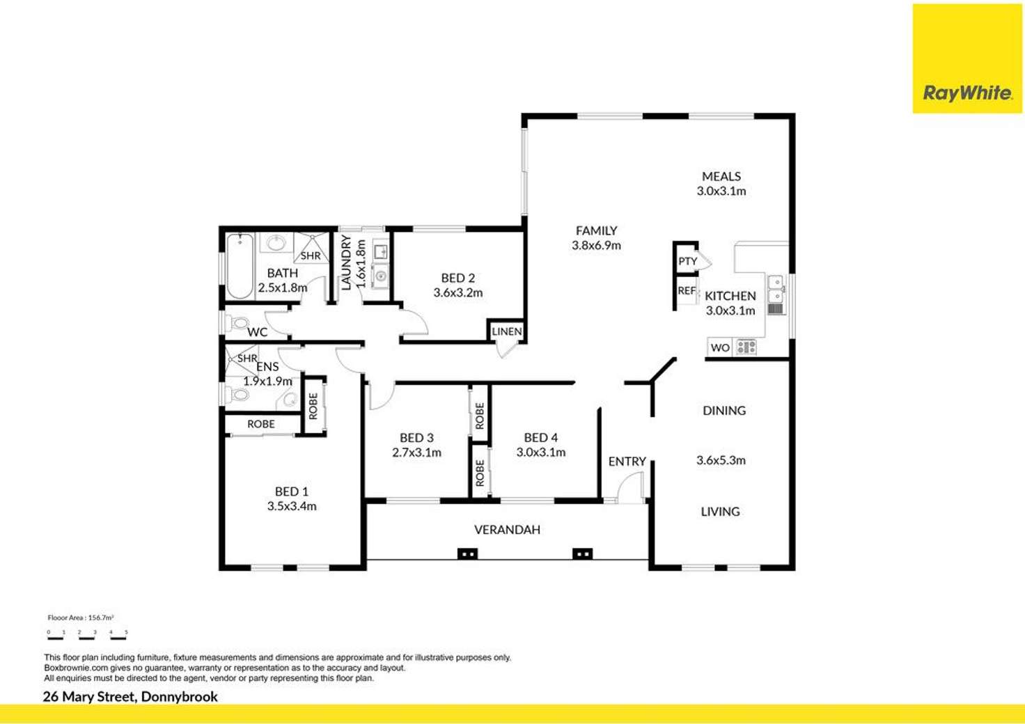 Floorplan of Homely house listing, 26 Mary Street, Donnybrook QLD 4510