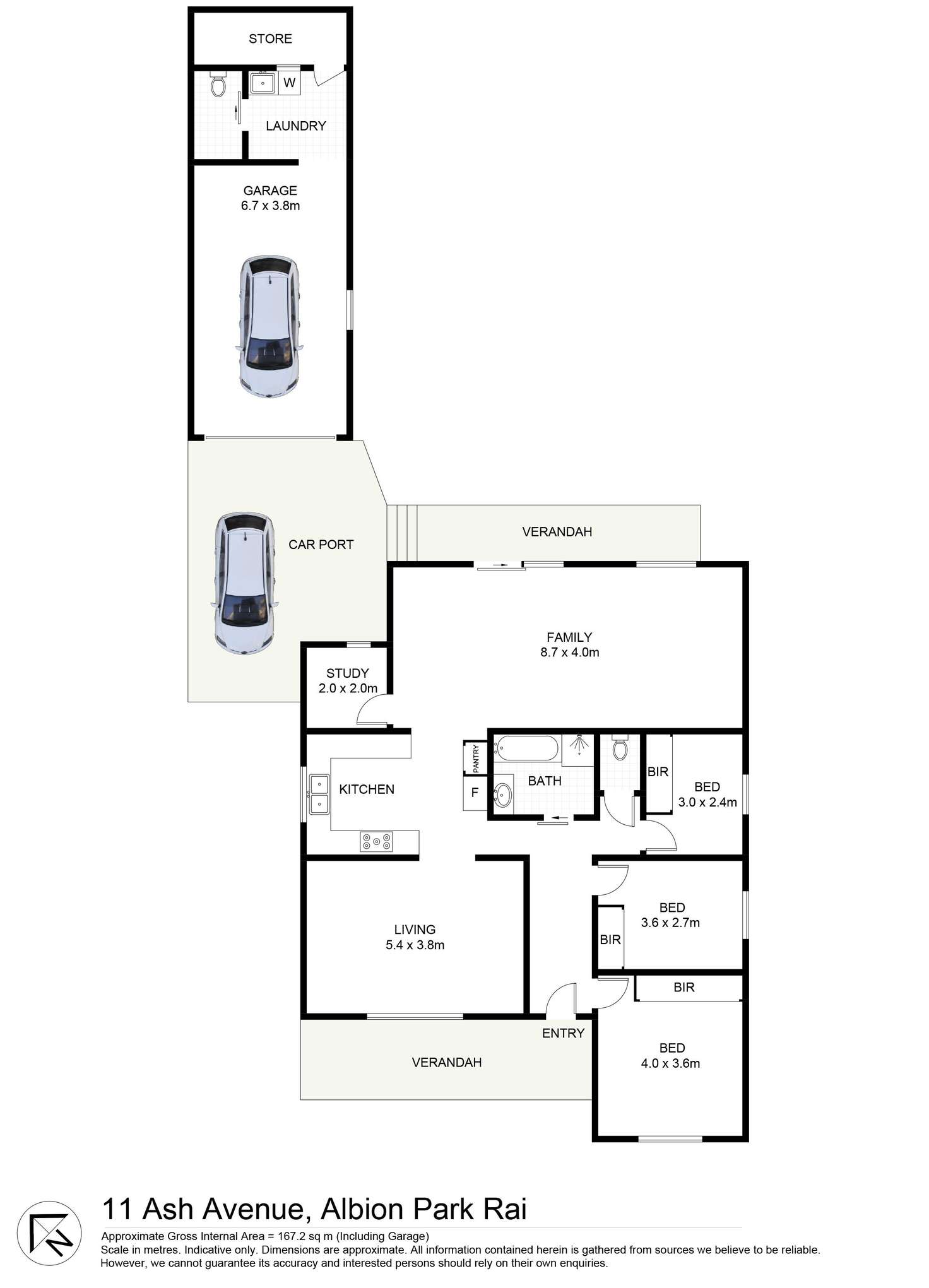 Floorplan of Homely house listing, 11 Ash Avenue, Albion Park Rail NSW 2527