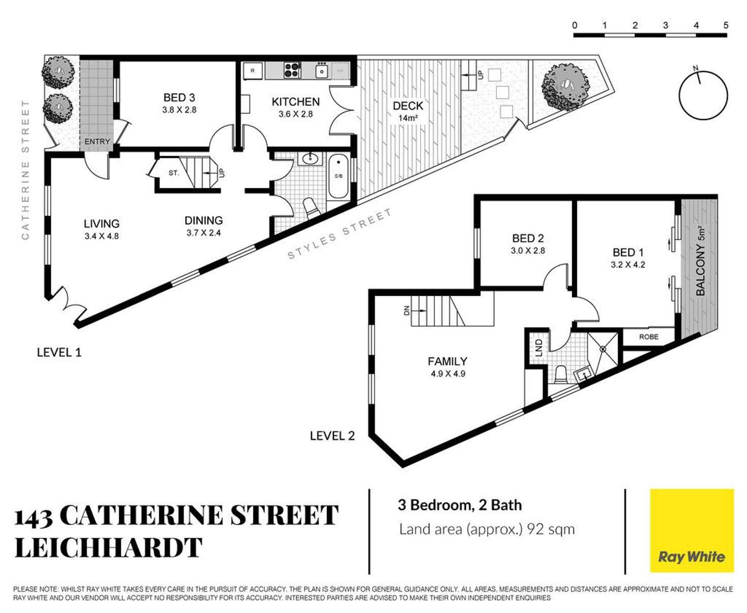 Floorplan of Homely house listing, 143 Catherine Street, Leichhardt NSW 2040