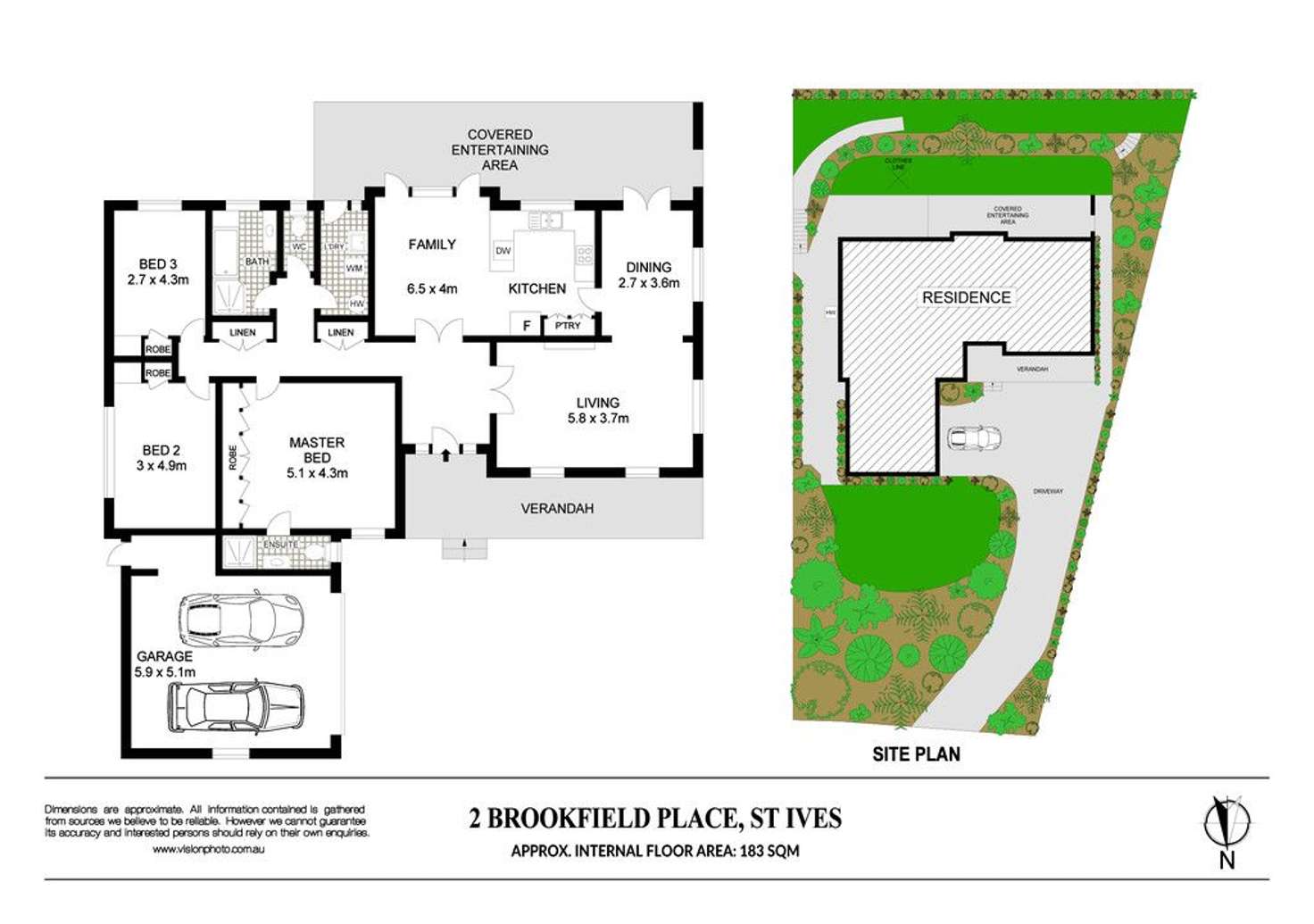 Floorplan of Homely house listing, 2 Brookfield Place, St Ives NSW 2075