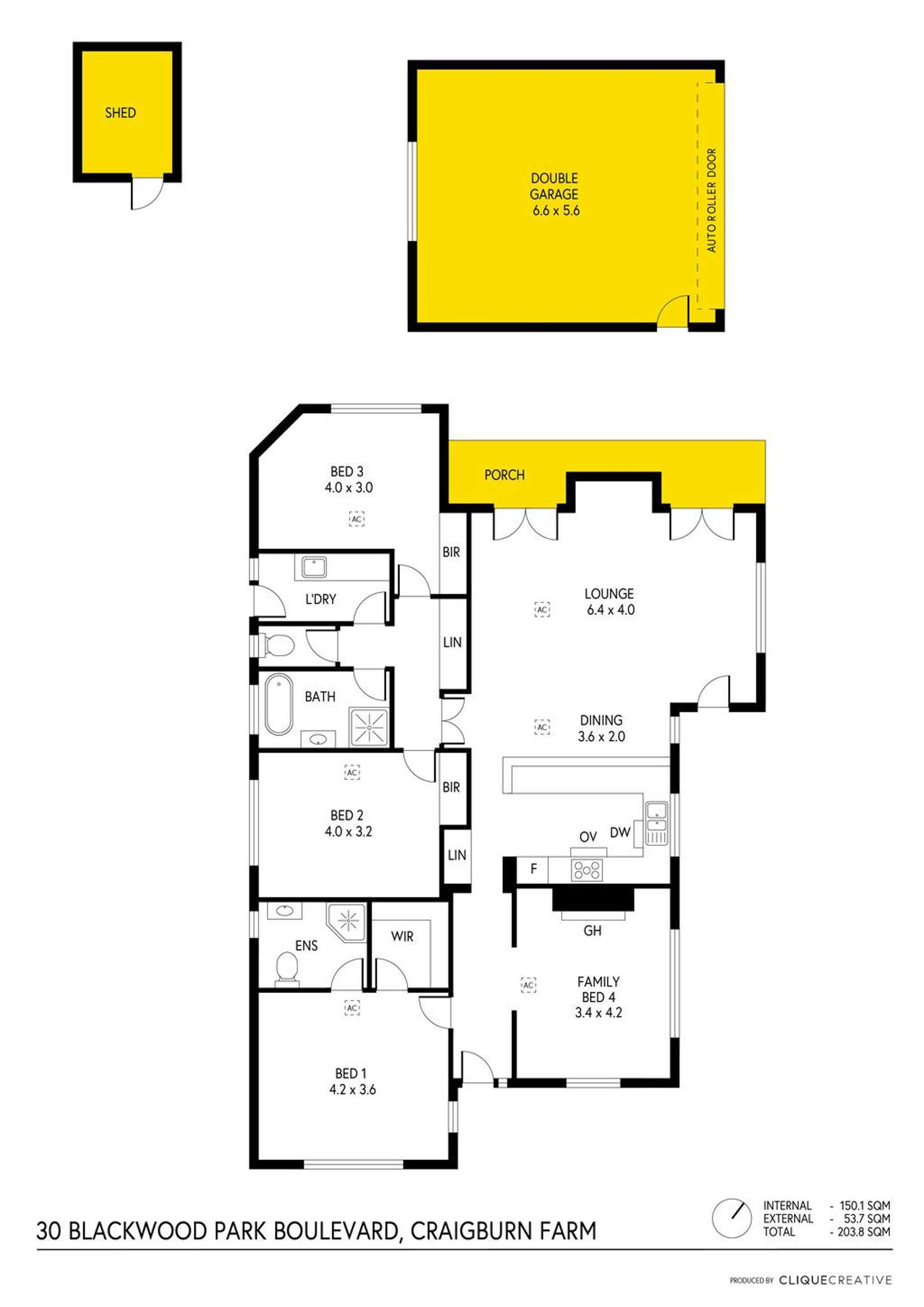 Floorplan of Homely house listing, 30 Blackwood Park Boulevard, Craigburn Farm SA 5051