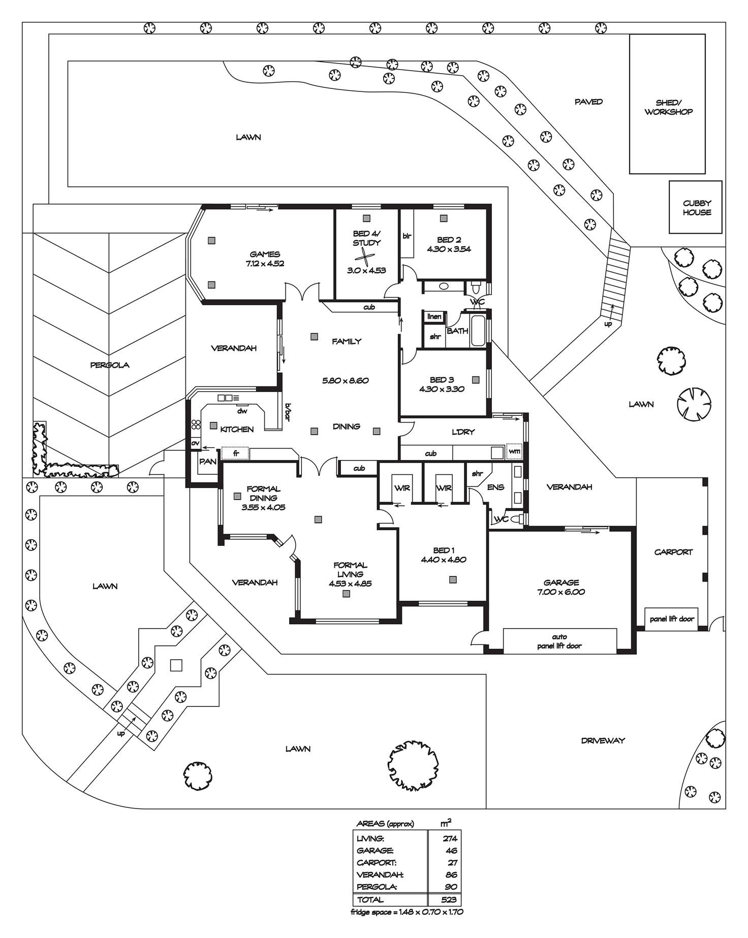 Floorplan of Homely house listing, 14 Parkside Drive, Gulfview Heights SA 5096