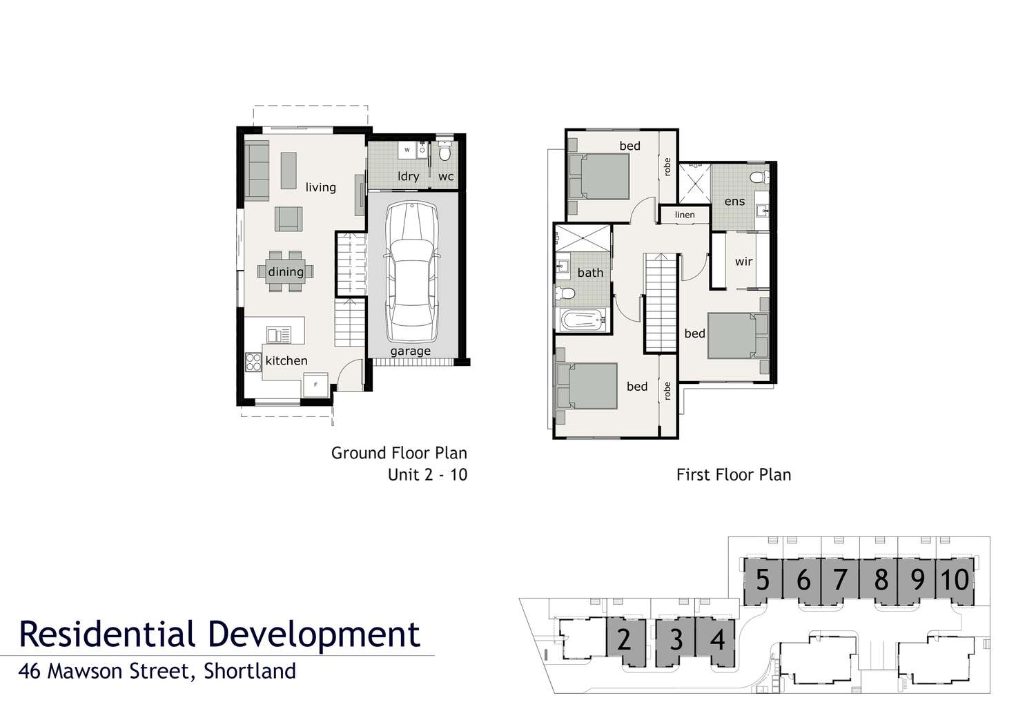 Floorplan of Homely unit listing, 6/46 Mawson Street, Shortland NSW 2307