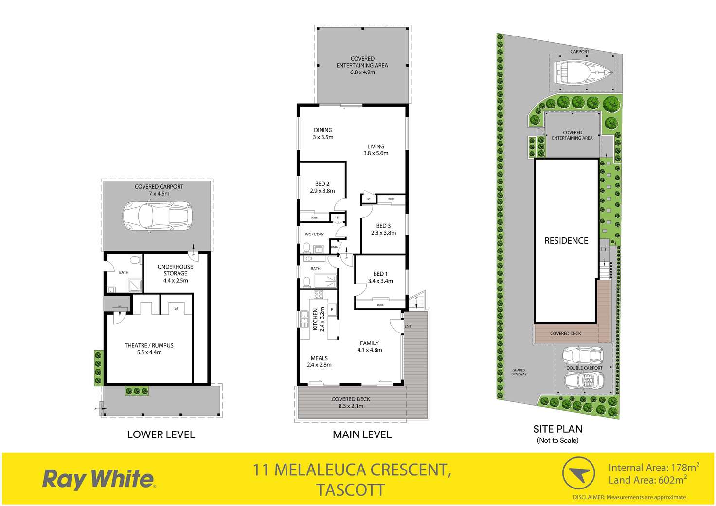 Floorplan of Homely house listing, 11 Melaleuca Crescent, Tascott NSW 2250