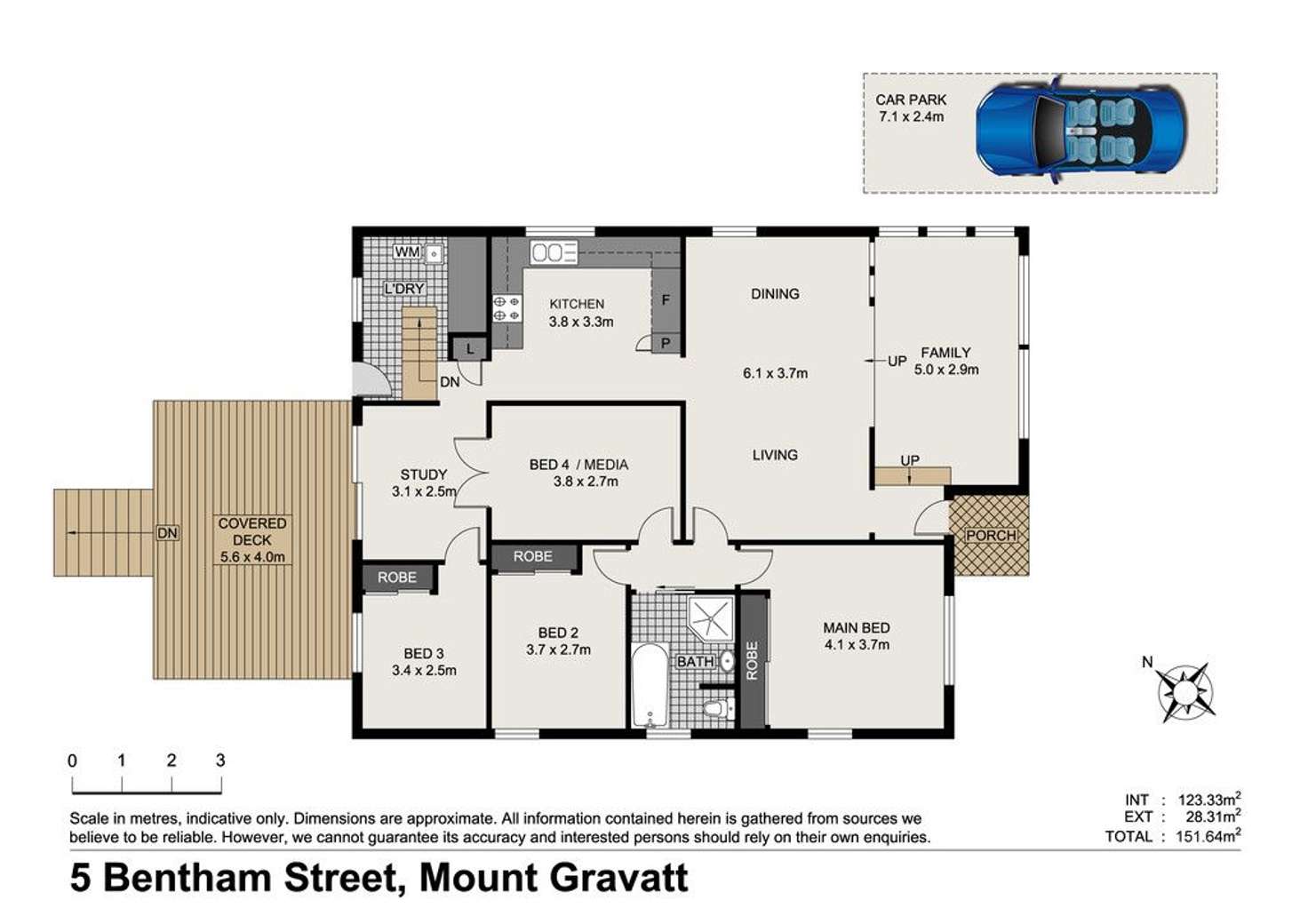 Floorplan of Homely house listing, 5 Bentham Street, Mount Gravatt QLD 4122