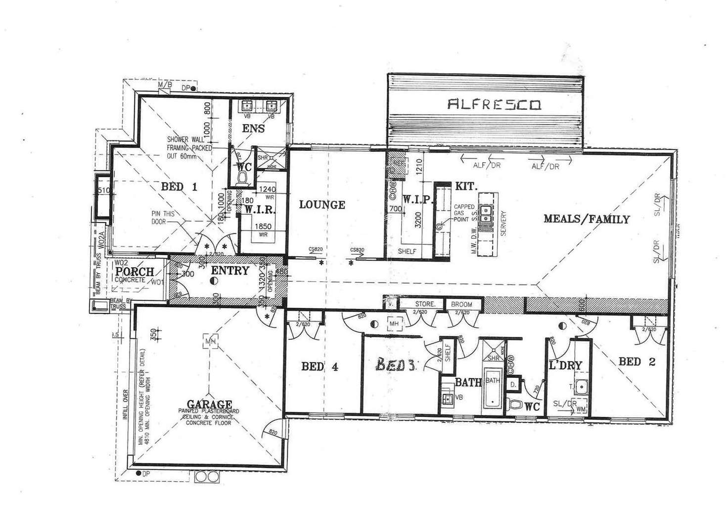 Floorplan of Homely house listing, 36 Moontongue Drive, Gol Gol NSW 2738