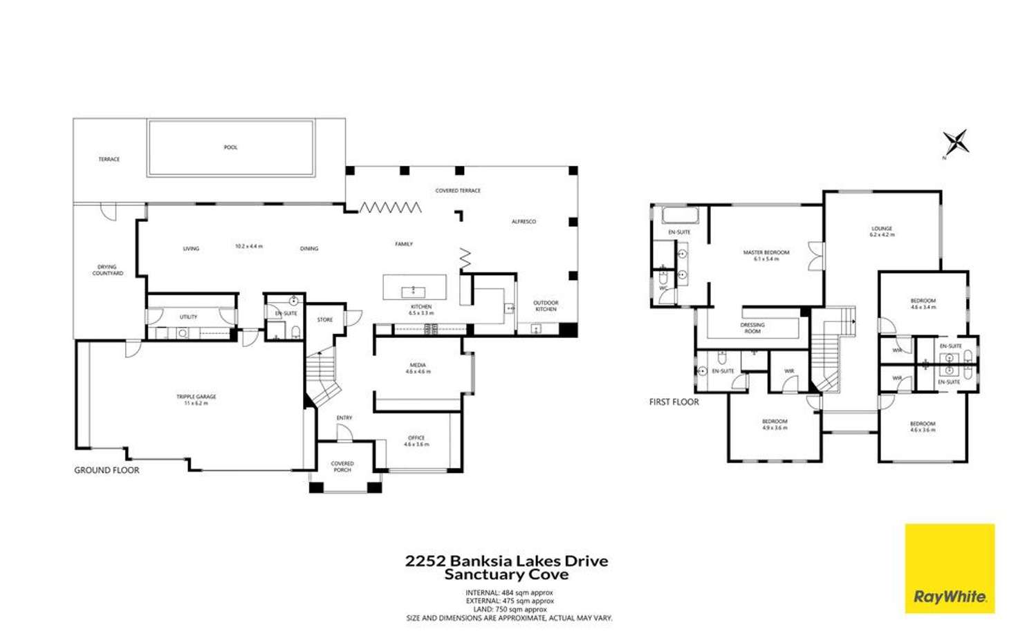 Floorplan of Homely house listing, 2252 Banksia Lakes Drive, Sanctuary Cove QLD 4212