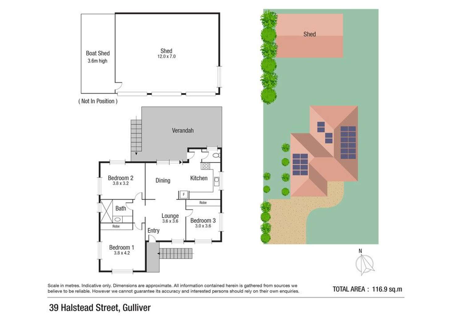 Floorplan of Homely house listing, 39 Halstead Street, Gulliver QLD 4812