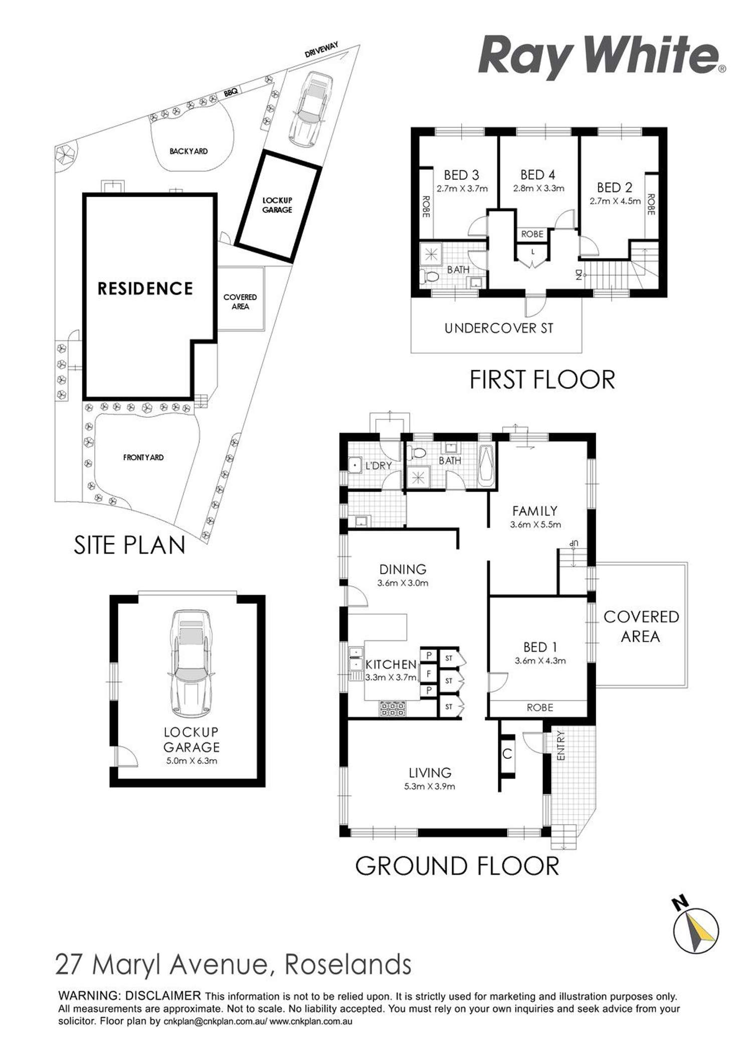Floorplan of Homely house listing, 27 Maryl Avenue, Roselands NSW 2196