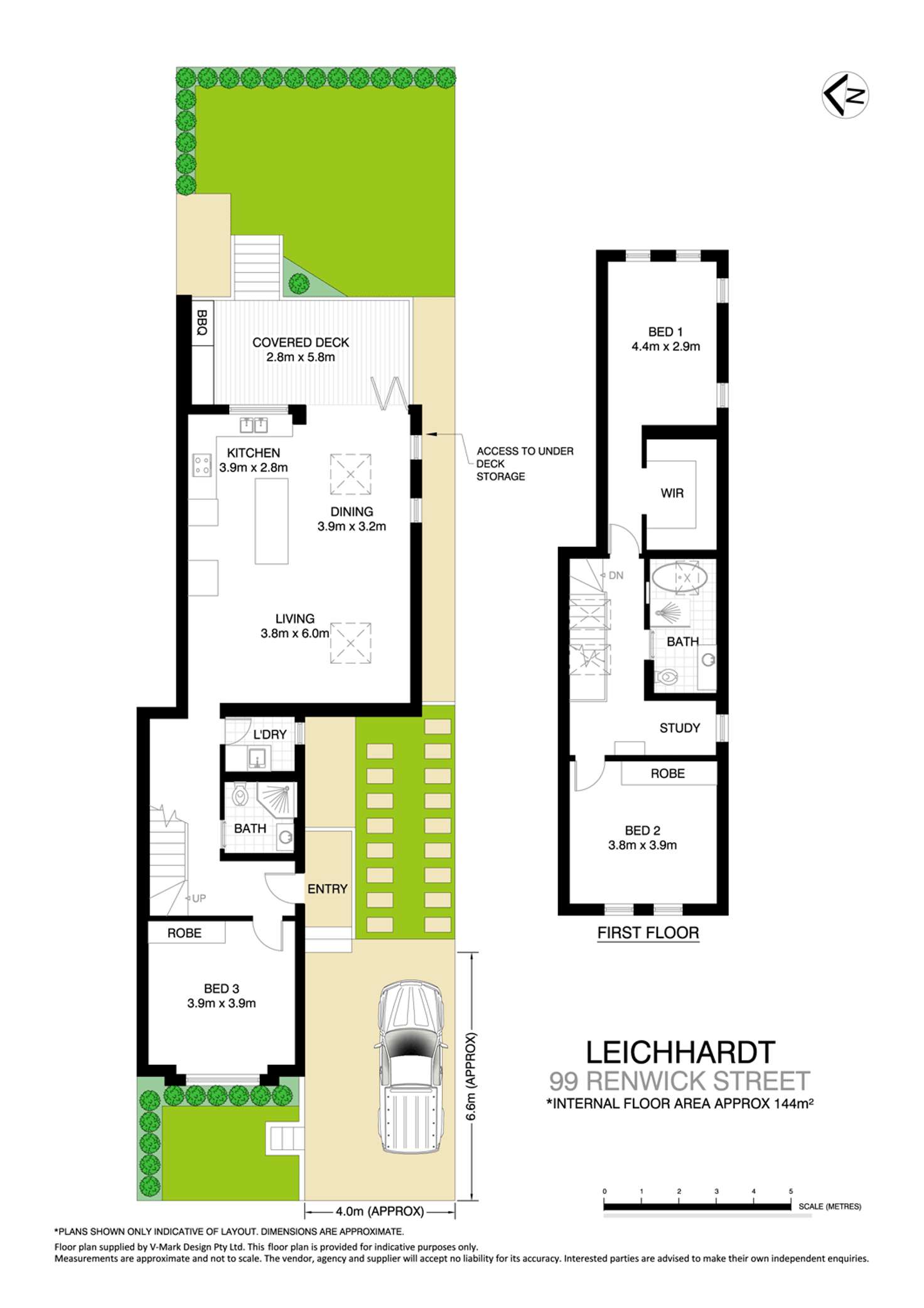 Floorplan of Homely house listing, 99 Renwick Street, Leichhardt NSW 2040