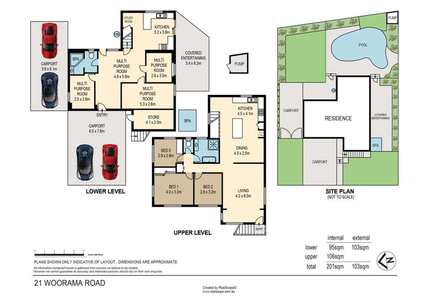Floorplan of Homely house listing, 21 Woorama Road, The Gap QLD 4061