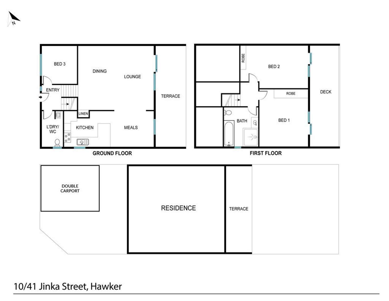 Floorplan of Homely house listing, 10/41 Jinka Street, Hawker ACT 2614