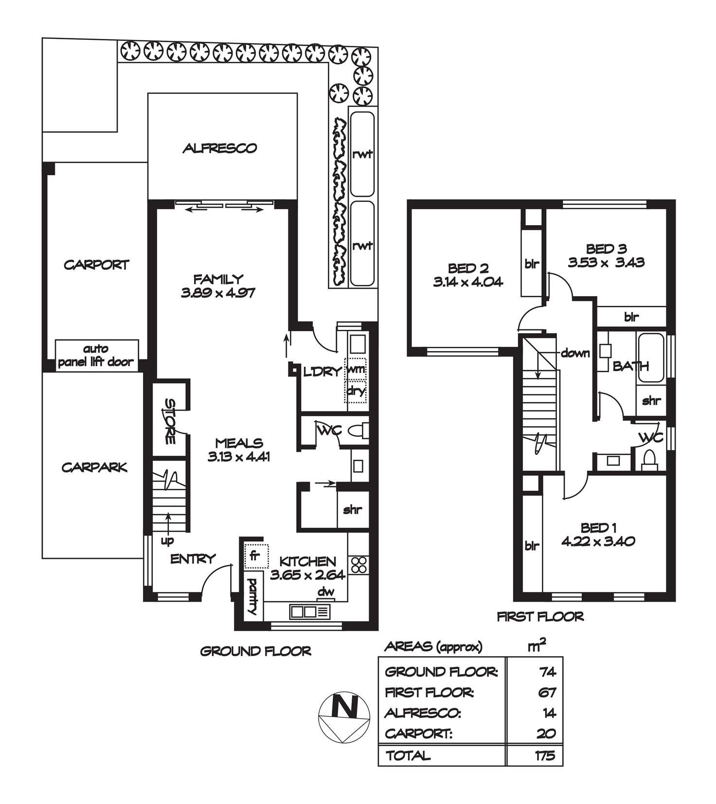 Floorplan of Homely house listing, 1,2,3 & 4/2 Brenthorpe Road, Seaton SA 5023