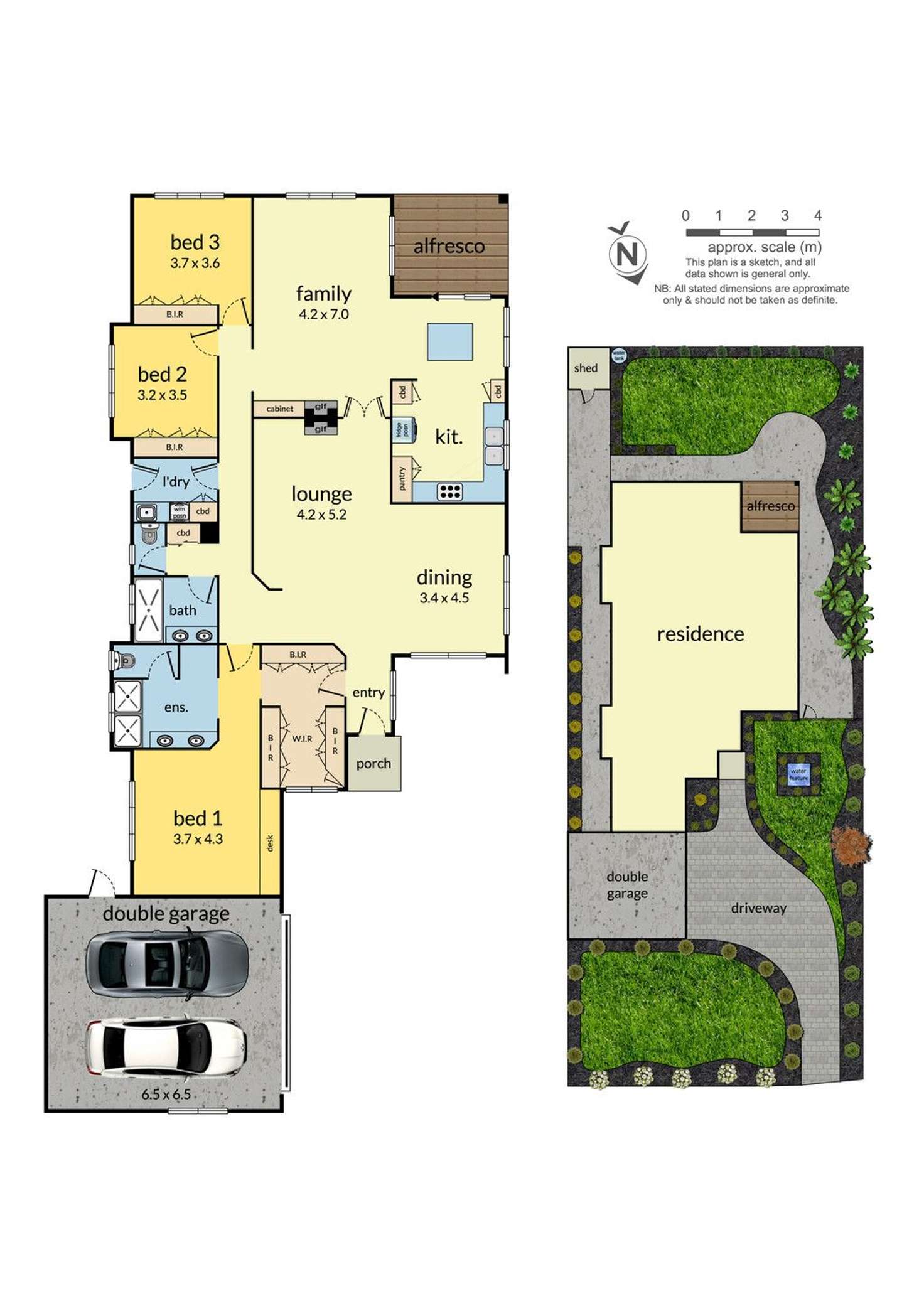 Floorplan of Homely house listing, 18 Manna Court, Mulgrave VIC 3170