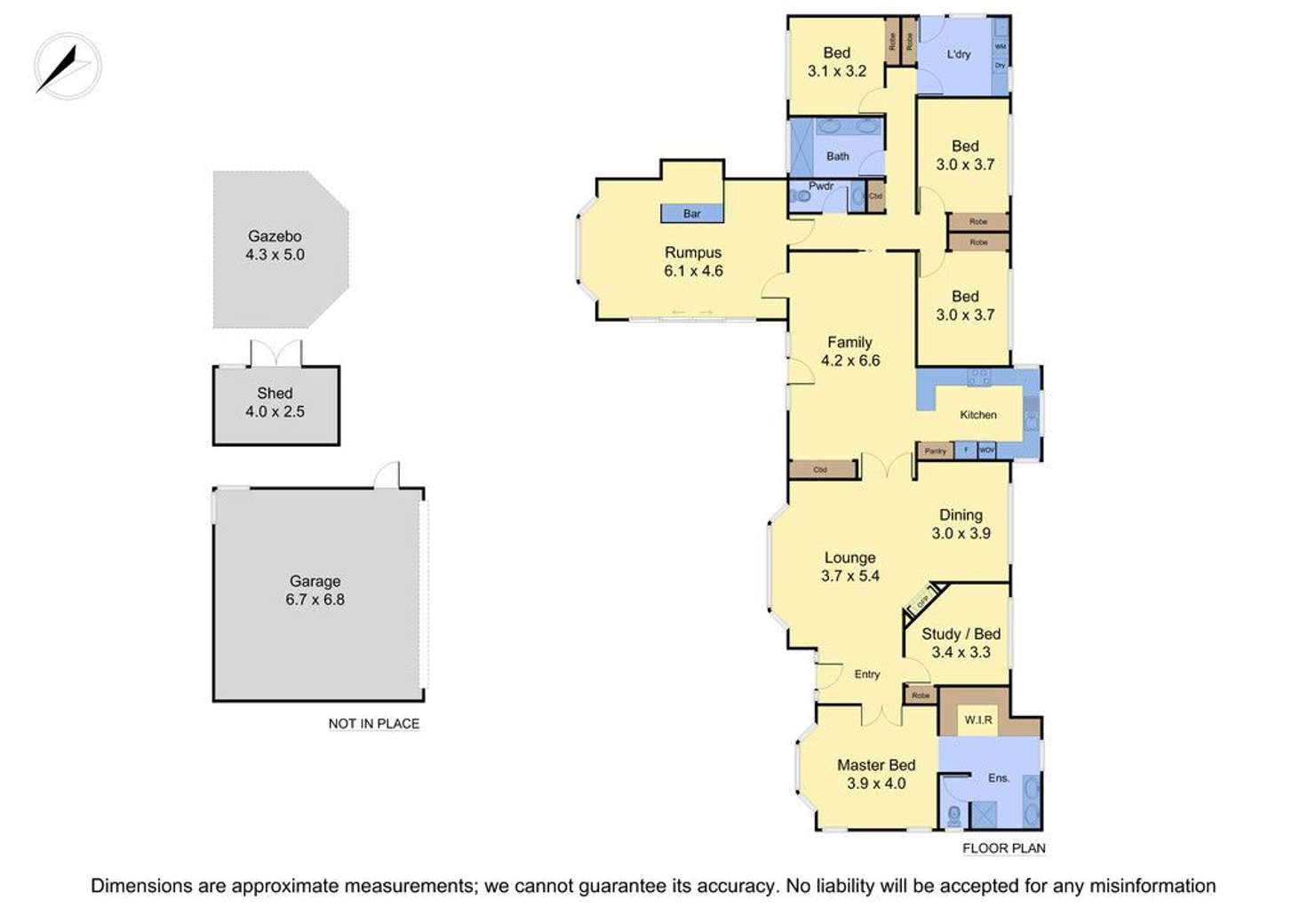 Floorplan of Homely house listing, 11 Hertford Court, Wantirna South VIC 3152