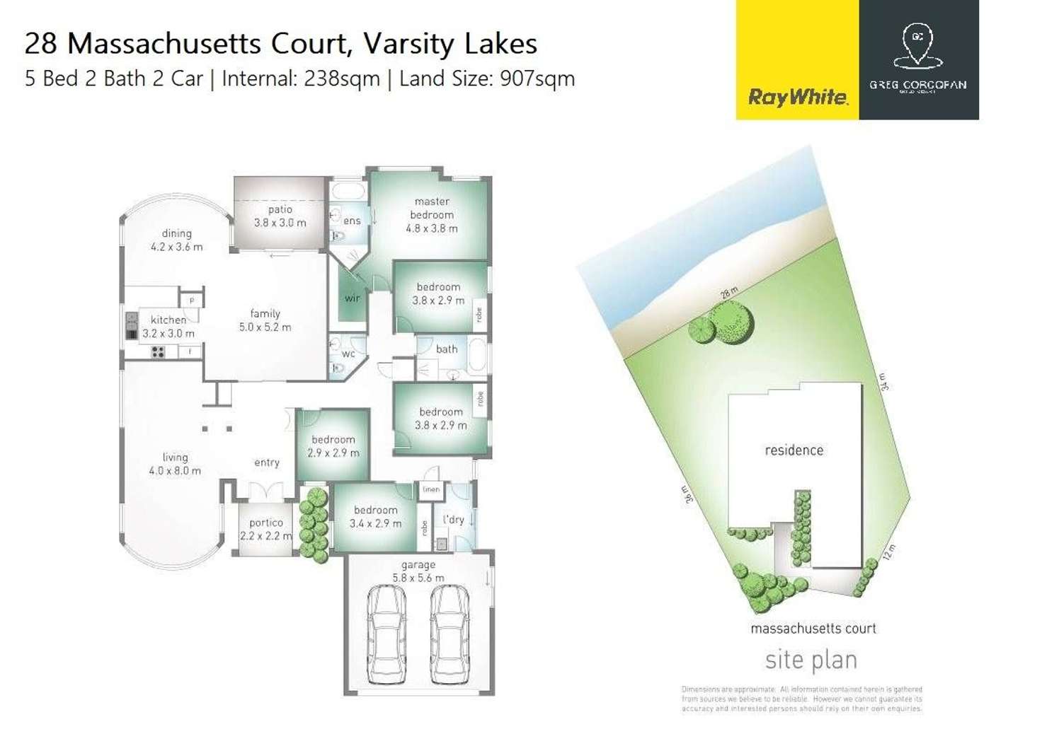 Floorplan of Homely house listing, 28 Massachusetts Court, Varsity Lakes QLD 4227