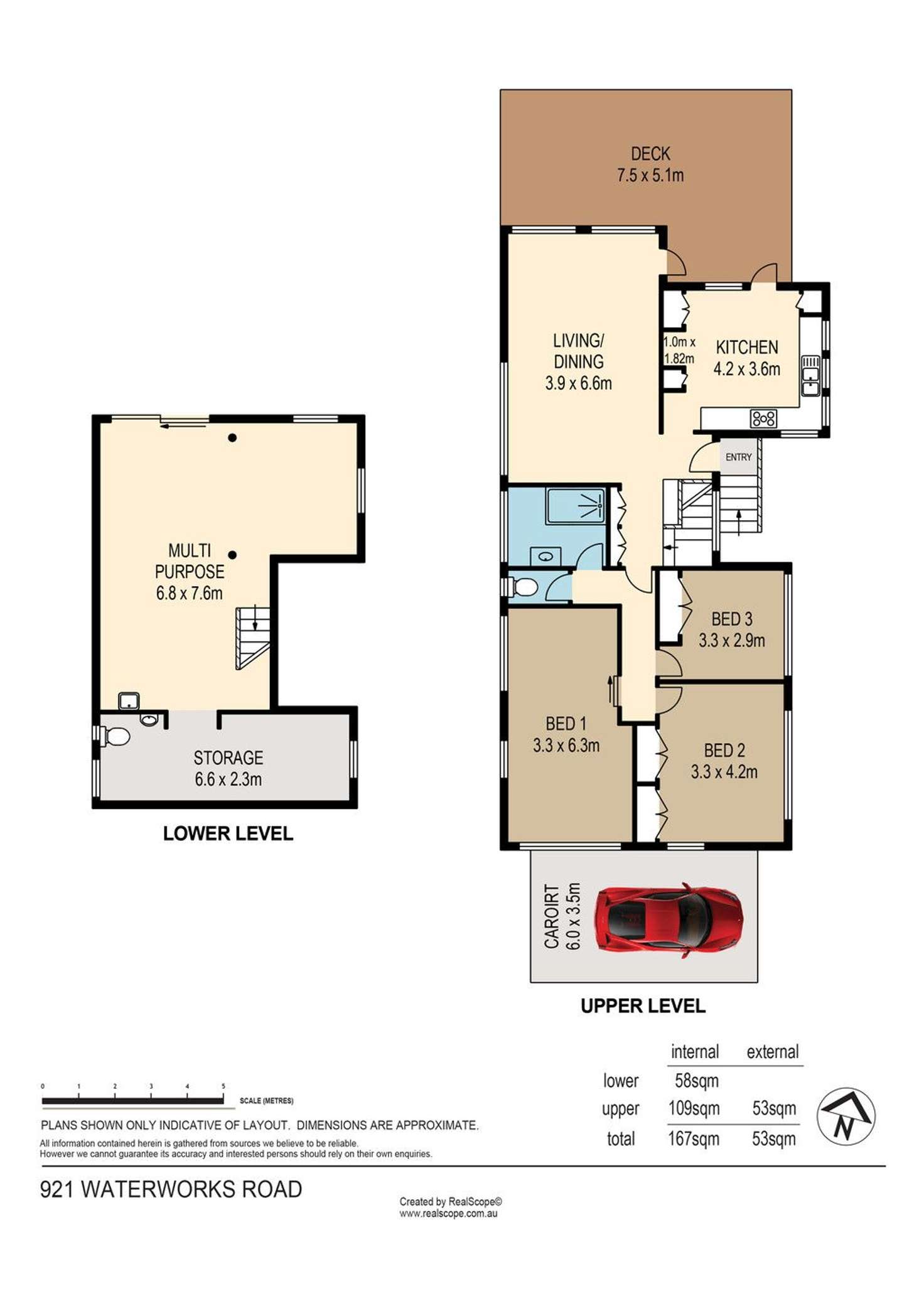 Floorplan of Homely house listing, 921 Waterworks Road, The Gap QLD 4061