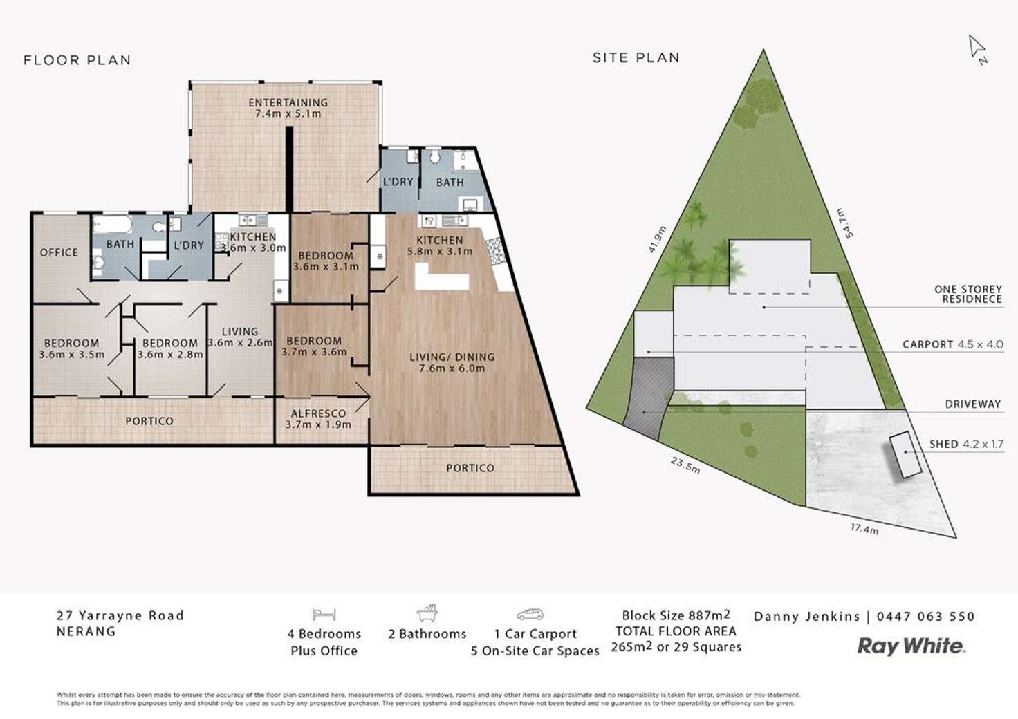 Floorplan of Homely house listing, 27 Yarrayne Road, Nerang QLD 4211