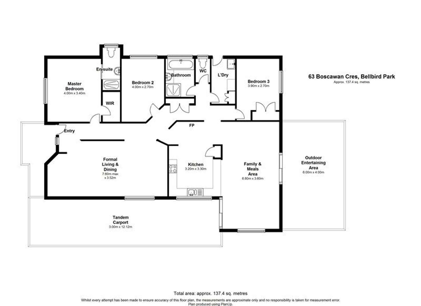 Floorplan of Homely house listing, 61-63 Boscawan Street, Bellbird Park QLD 4300