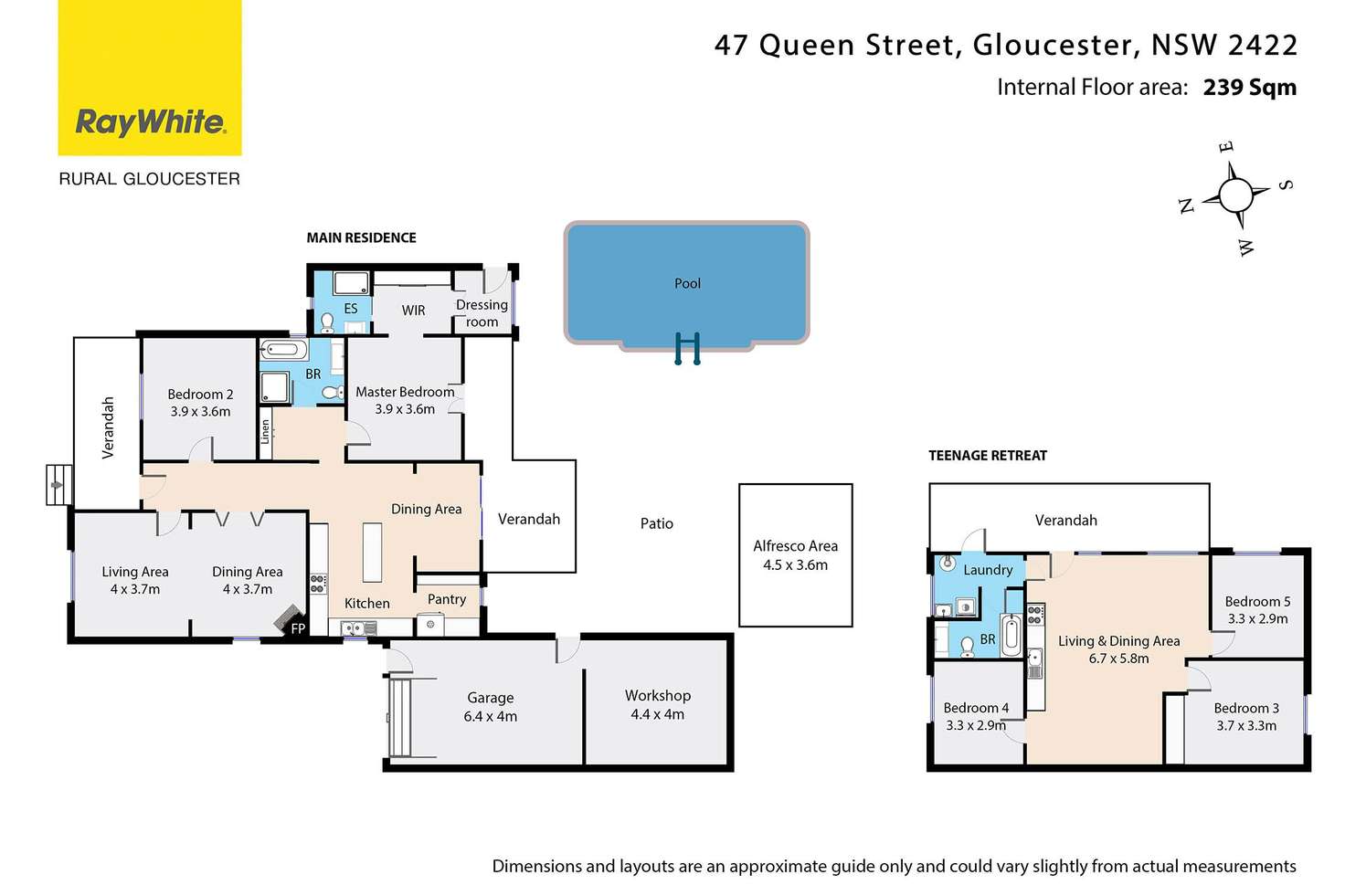 Floorplan of Homely house listing, 47 Queen Street, Gloucester NSW 2422