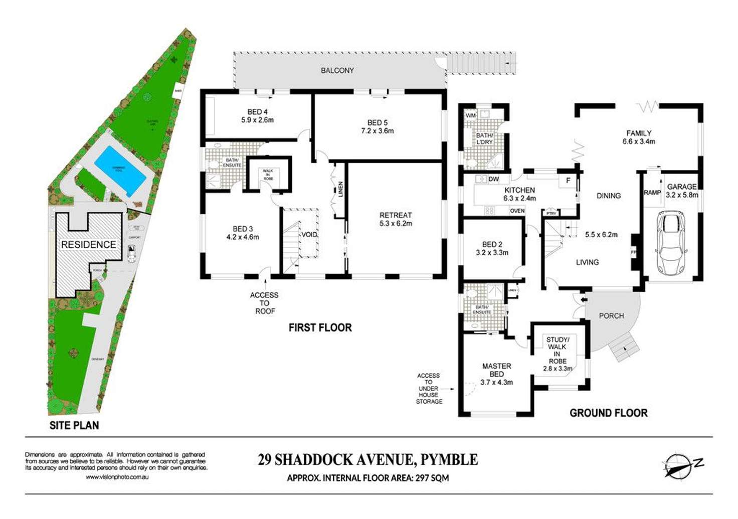 Floorplan of Homely house listing, 29 Shaddock Avenue, West Pymble NSW 2073