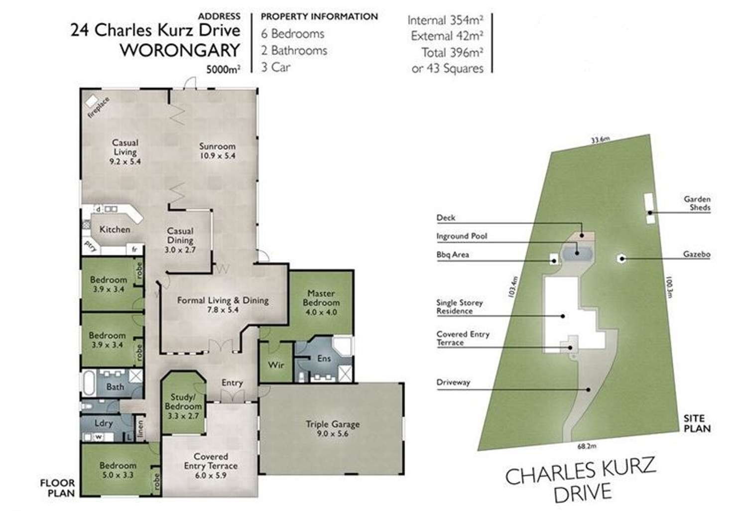 Floorplan of Homely house listing, 24 Charles Kurz Drive, Worongary QLD 4213