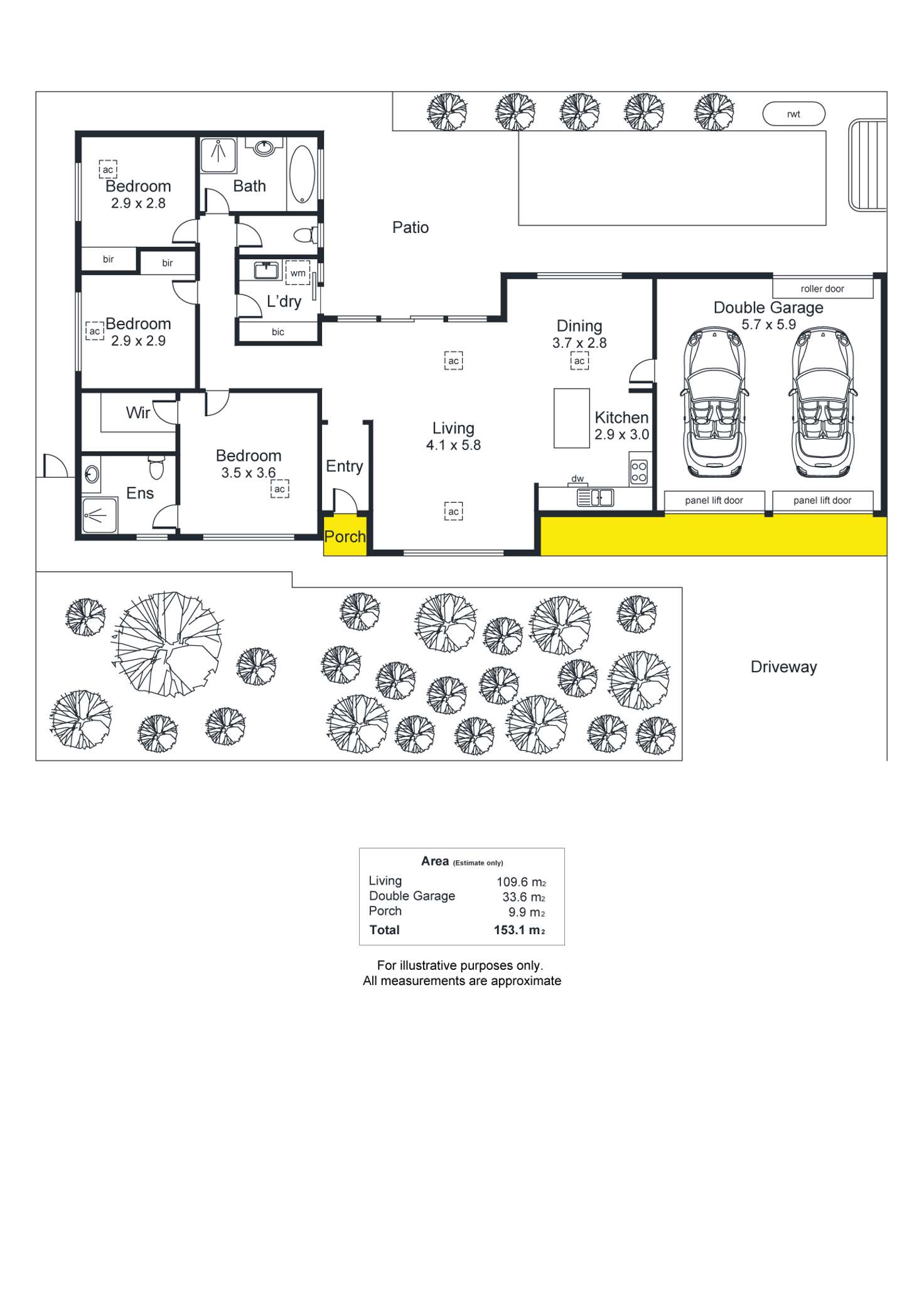 Floorplan of Homely house listing, 34A Filmer Avenue, Glengowrie SA 5044