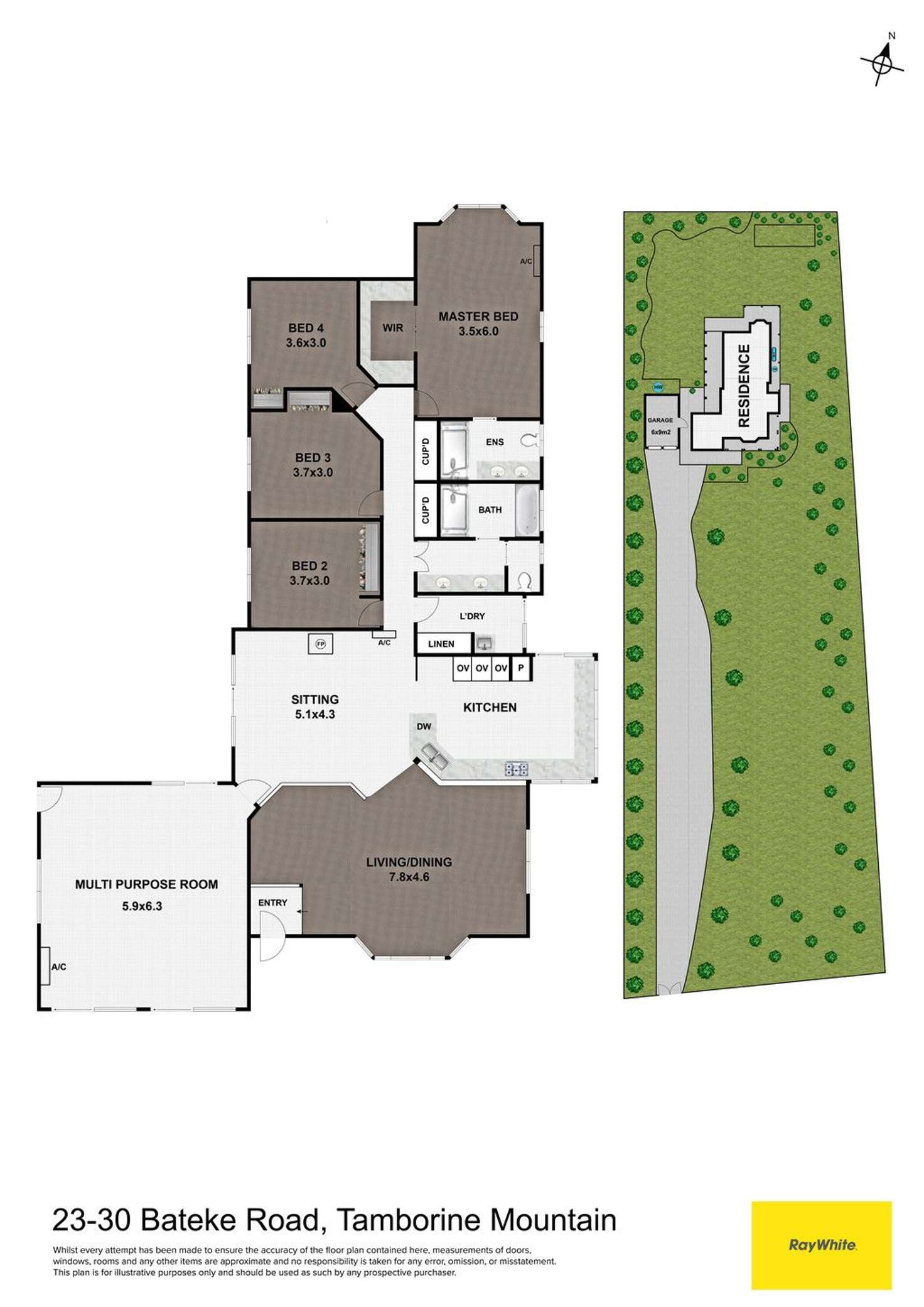 Floorplan of Homely house listing, 26-30 Bateke Road, Tamborine Mountain QLD 4272
