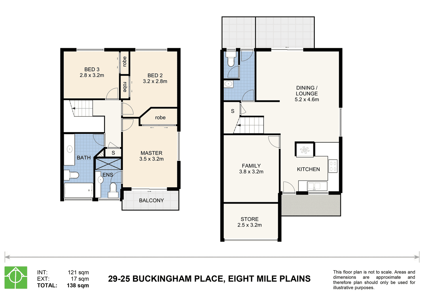 Floorplan of Homely townhouse listing, 29/25 Buckingham Place, Eight Mile Plains QLD 4113