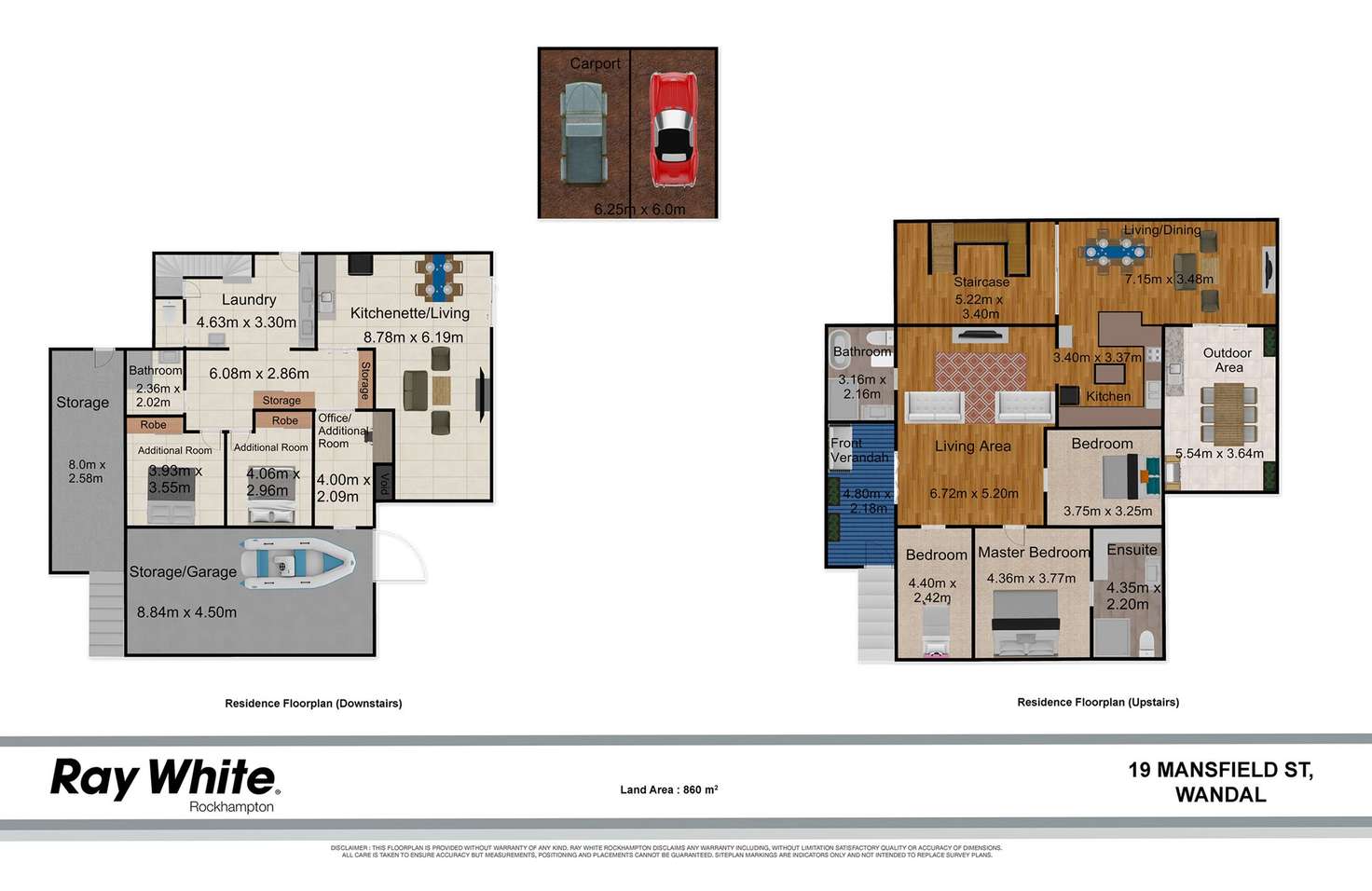 Floorplan of Homely house listing, 19 Mansfield Street, Wandal QLD 4700