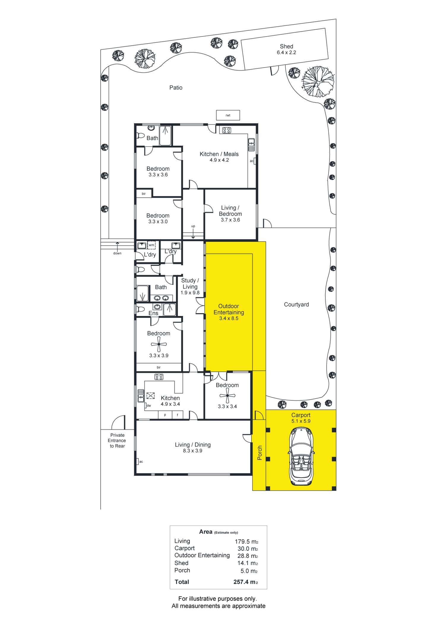 Floorplan of Homely house listing, 3 Stonyfell Road, Wattle Park SA 5066
