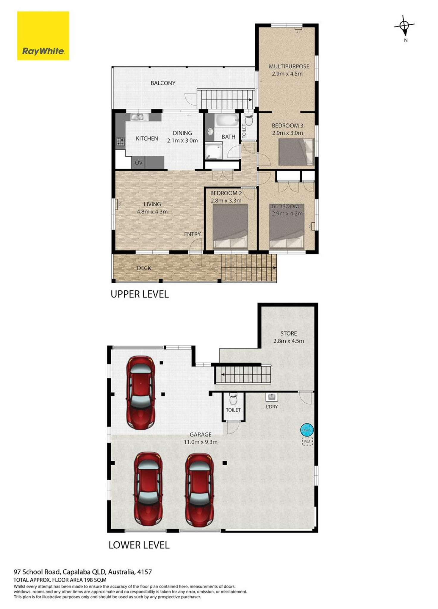 Floorplan of Homely house listing, 97 School Road, Capalaba QLD 4157