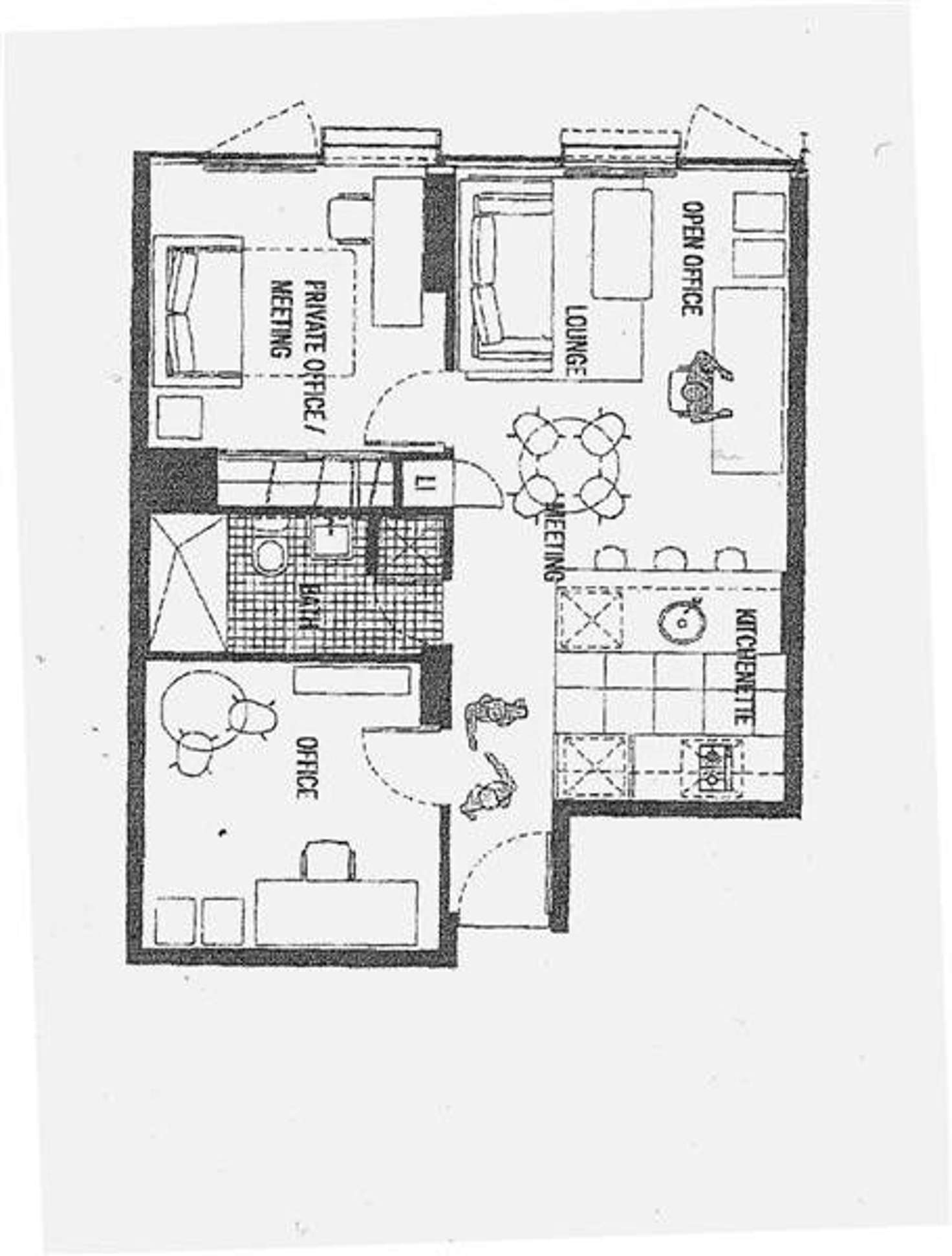 Floorplan of Homely apartment listing, 405/757 Bourke Street, Docklands VIC 3008