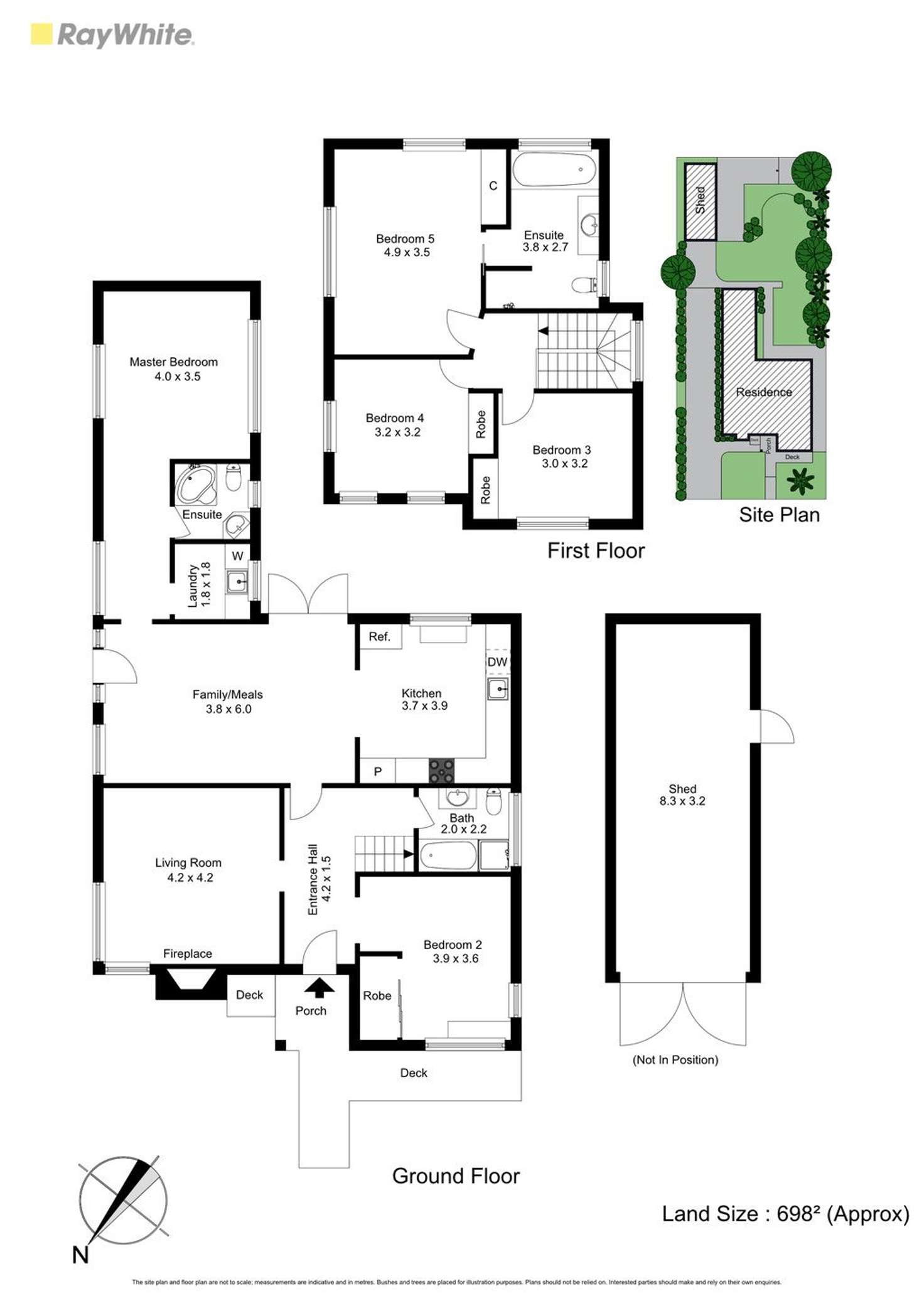 Floorplan of Homely house listing, 4 Geofrey Street, Frankston VIC 3199