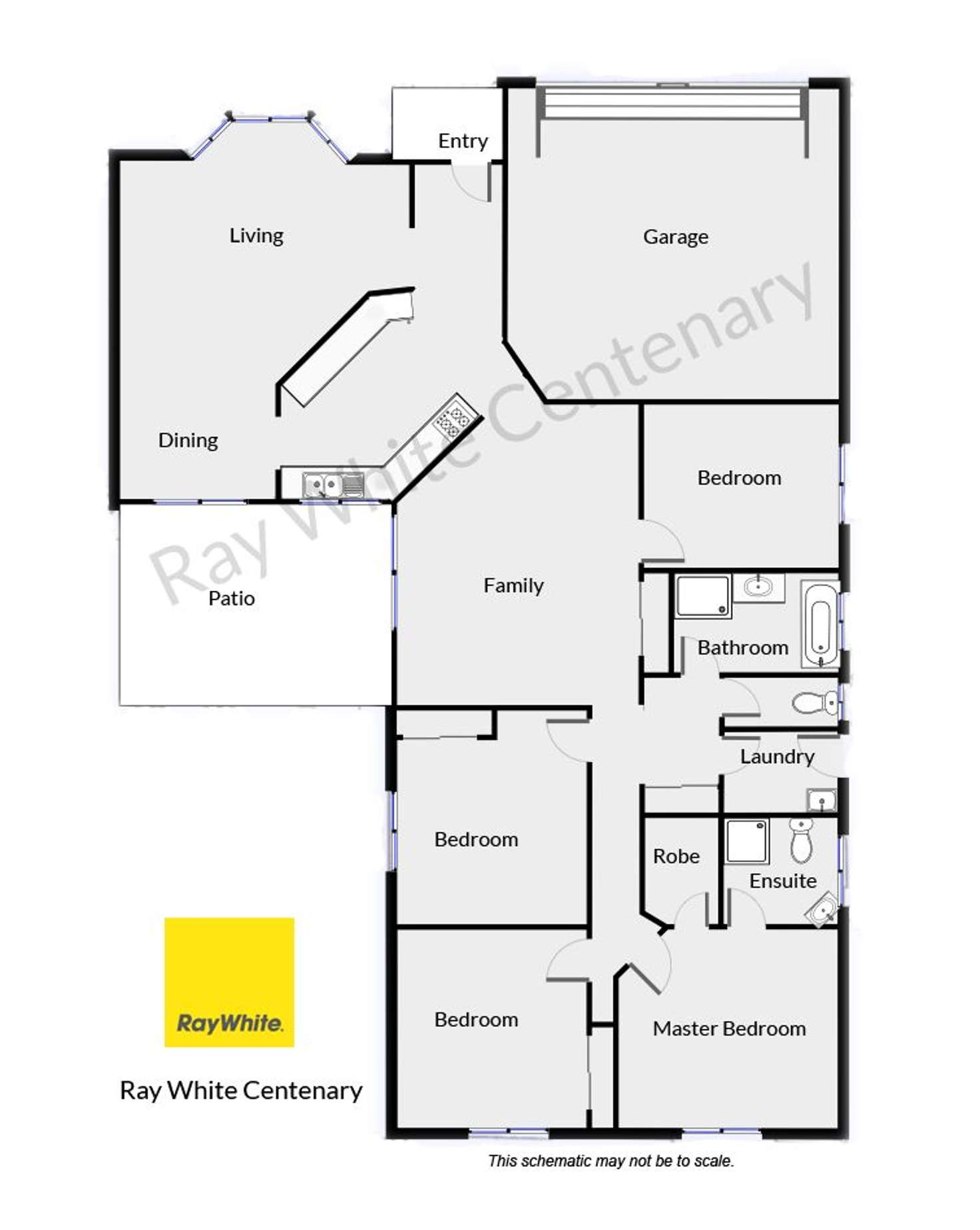 Floorplan of Homely house listing, 1 Sunningdale Street, Oxley QLD 4075