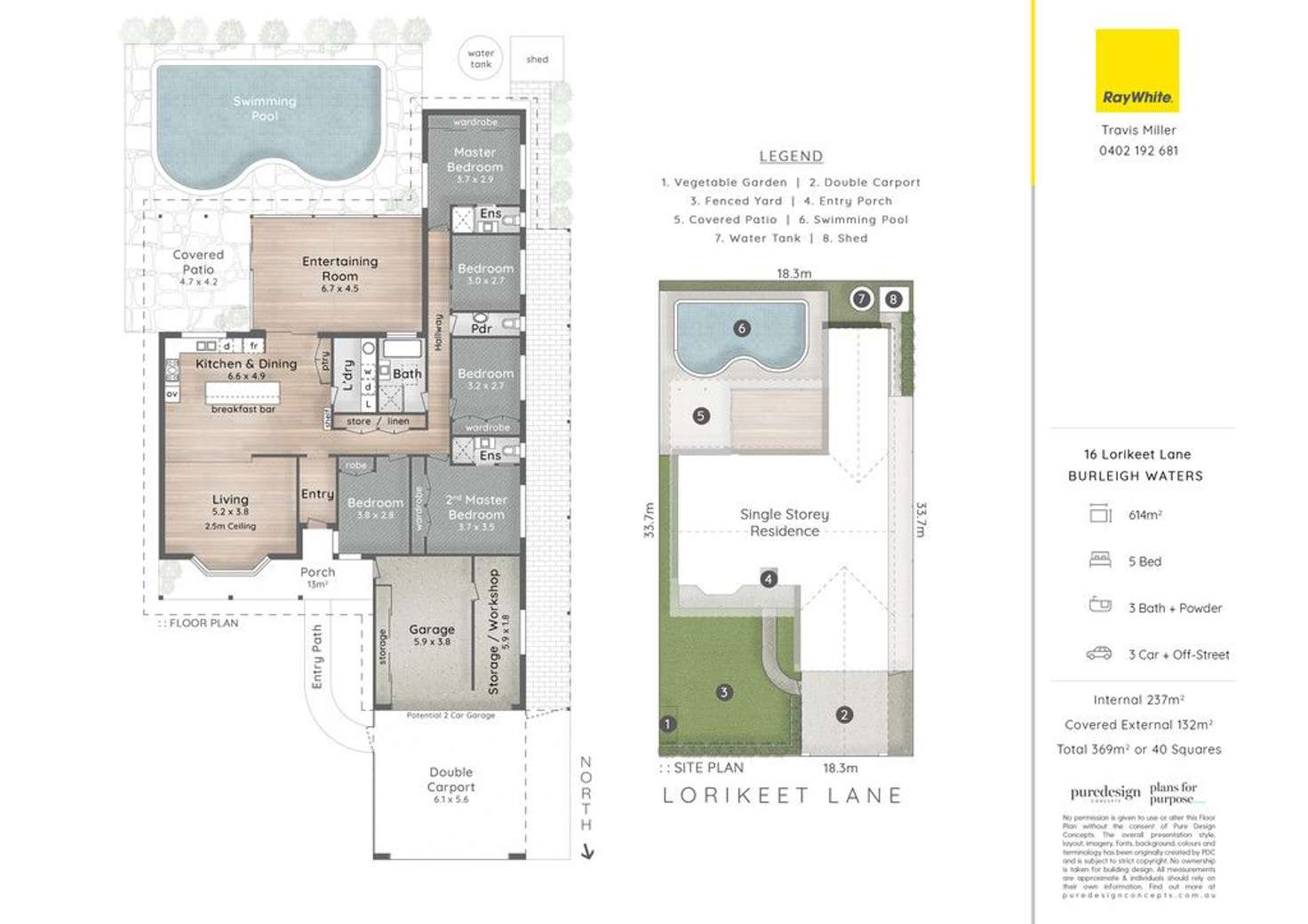 Floorplan of Homely house listing, 16 Lorikeet Lane, Burleigh Waters QLD 4220