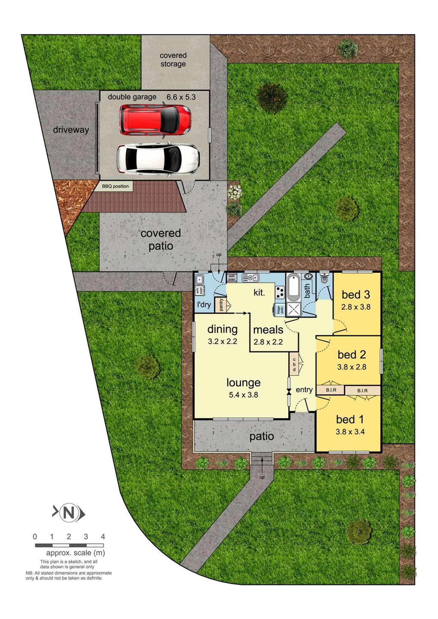 Floorplan of Homely house listing, 5 Rupert Drive, Mulgrave VIC 3170