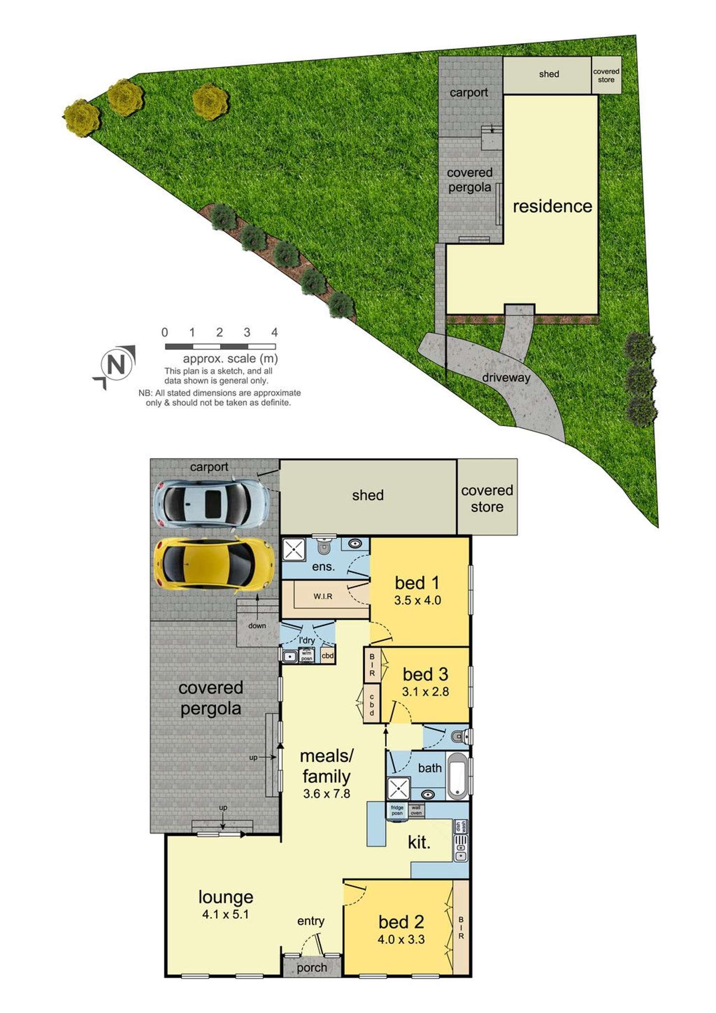 Floorplan of Homely house listing, 7 Dirkala Court, Mulgrave VIC 3170