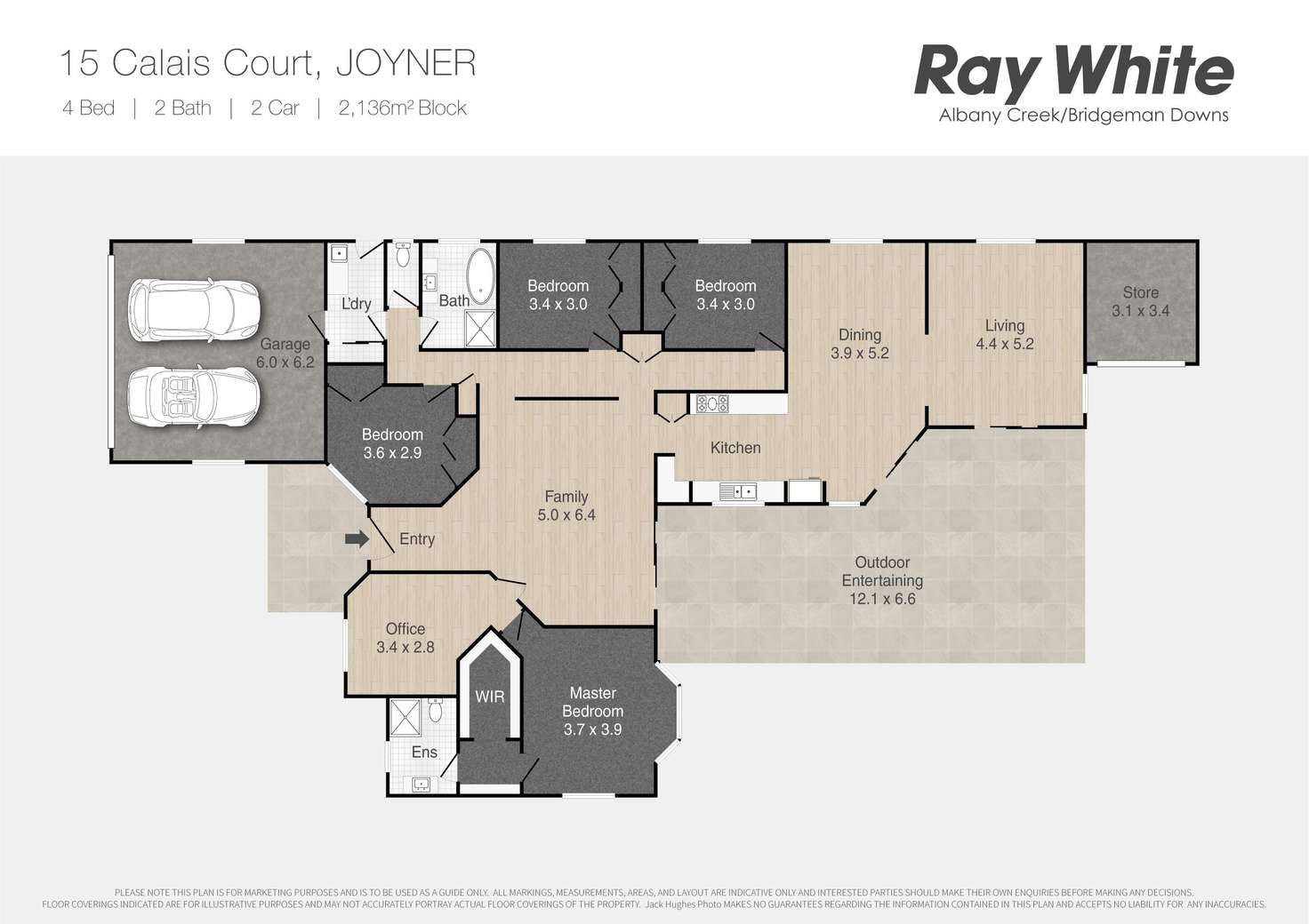 Floorplan of Homely house listing, 15 Calais Court, Joyner QLD 4500